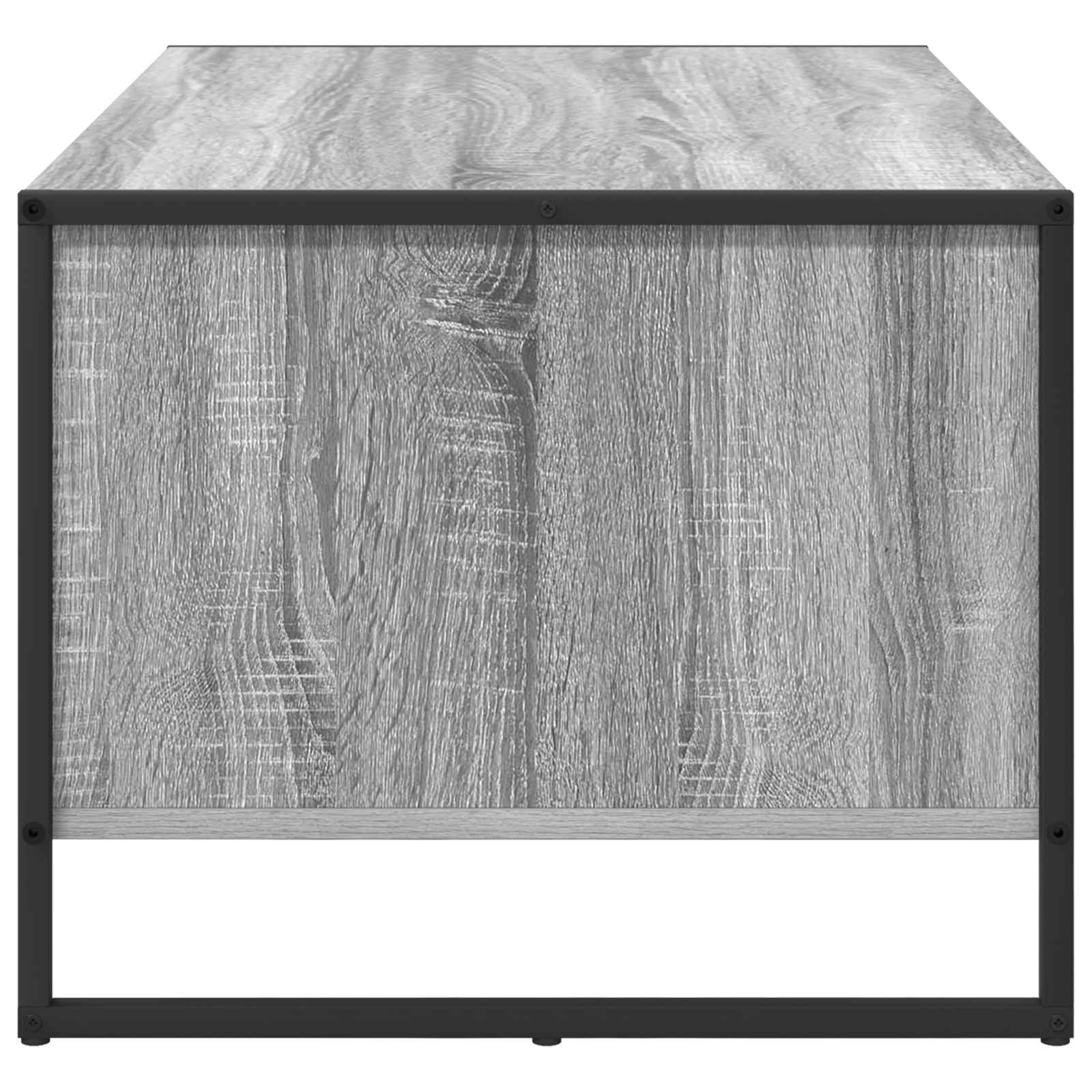 Masa de cafea Gri Sonoma 80 x 50 x 40 cm Lemn compozit — imaginea 6