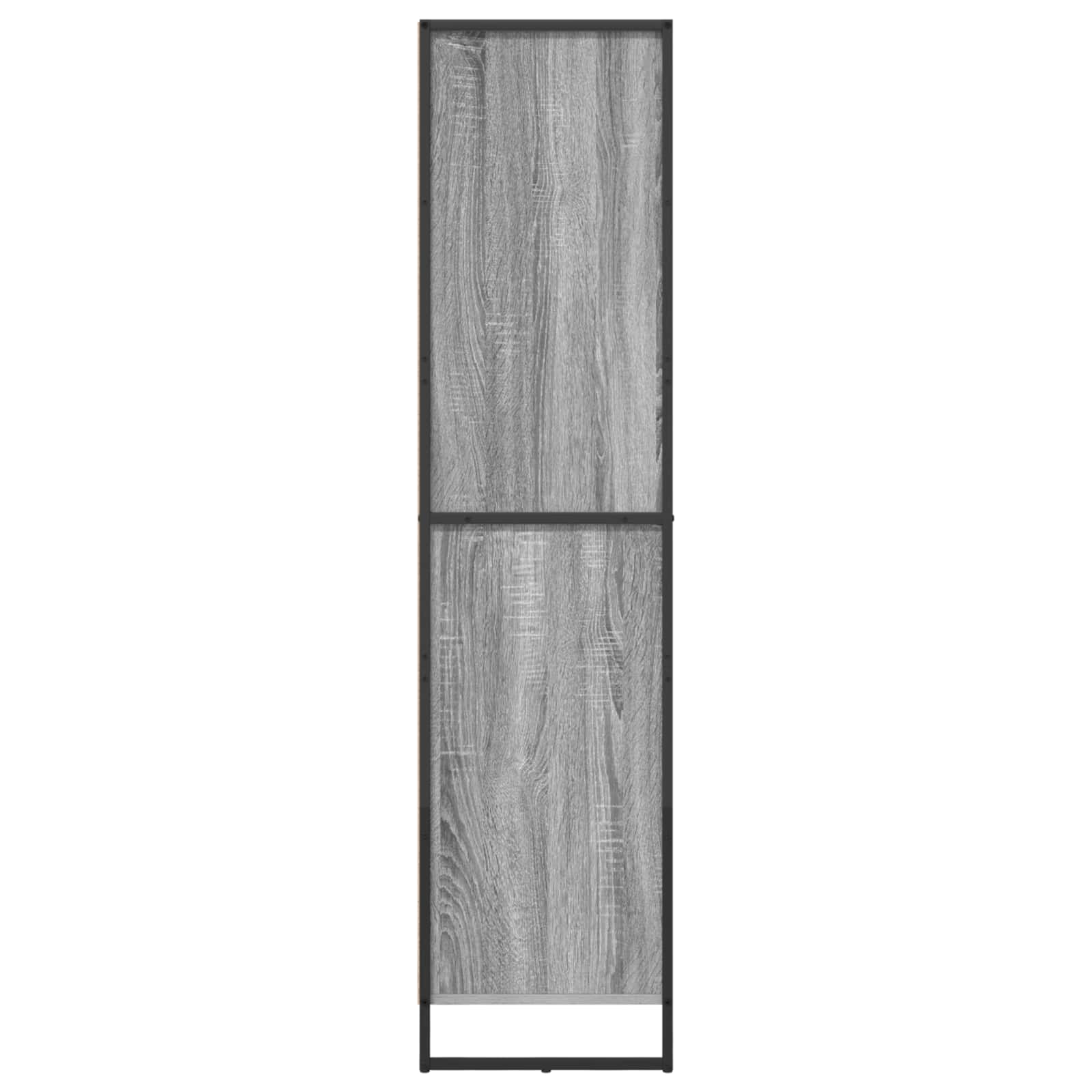 Dulap pentru carti Gri Sonoma 43 x 36 x 150.5 cm Lemn compozit — imaginea 7