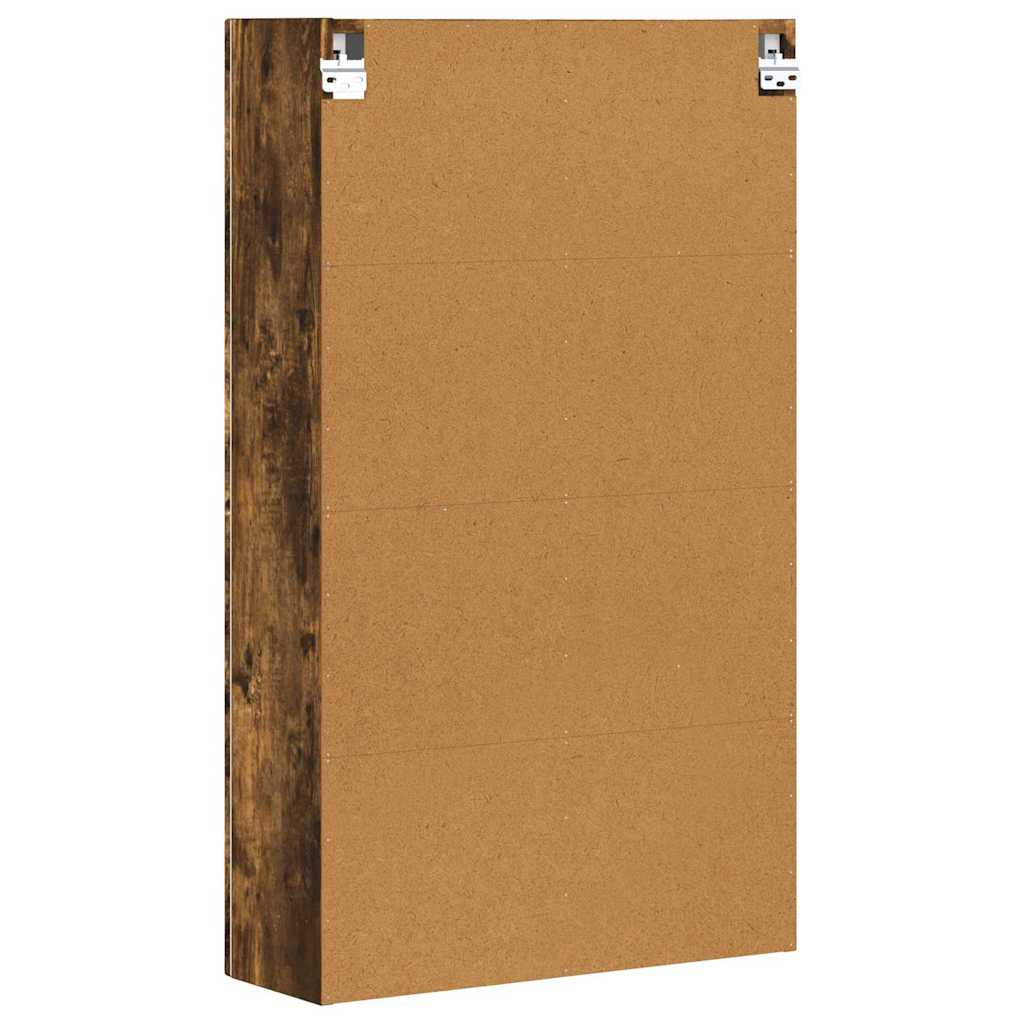 Dulap suspendat Stejar fumuriu 59 x 20 x 100 cm Lemn compozit — imaginea 8