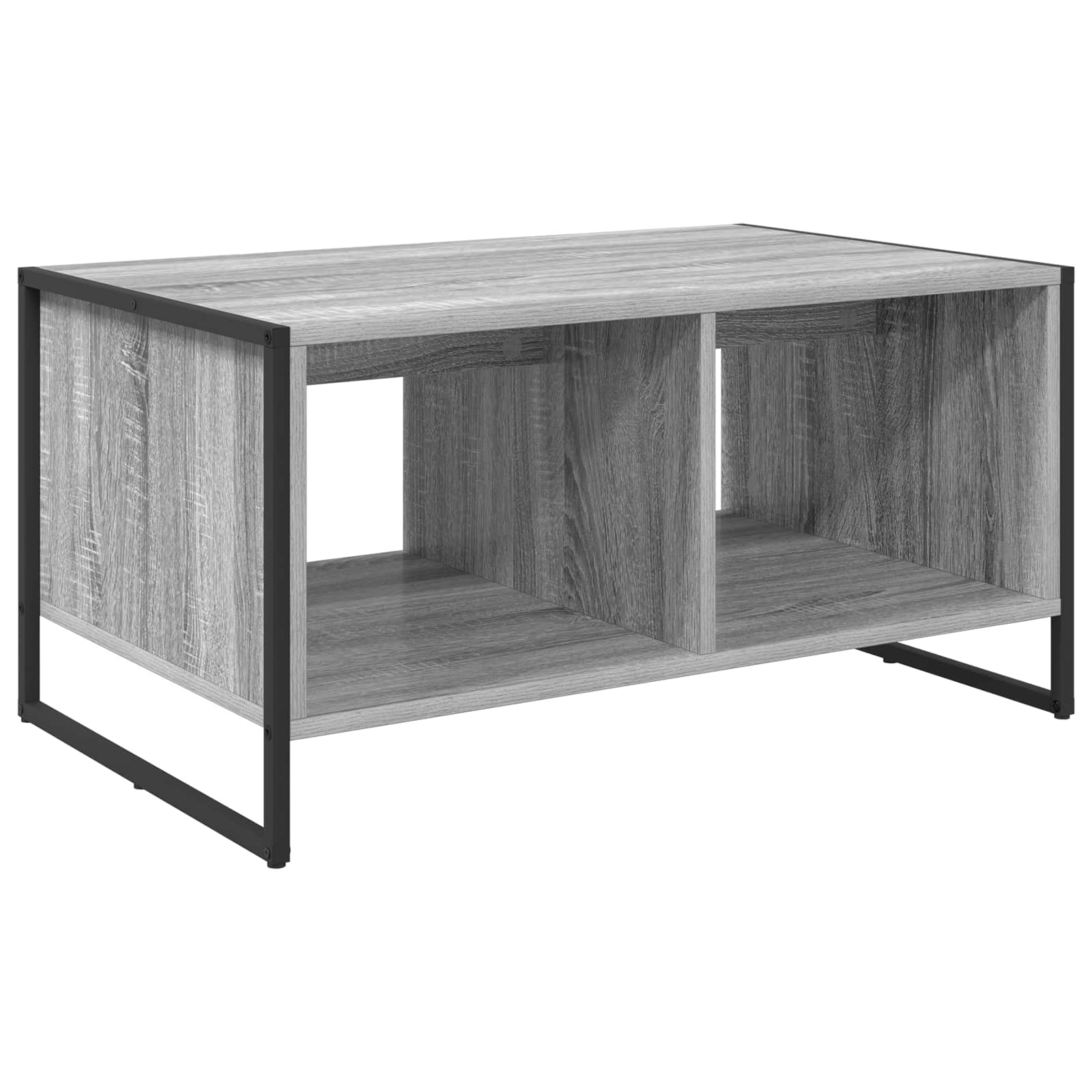 Masa de cafea Gri Sonoma 80 x 50 x 40 cm Lemn compozit — imaginea 7