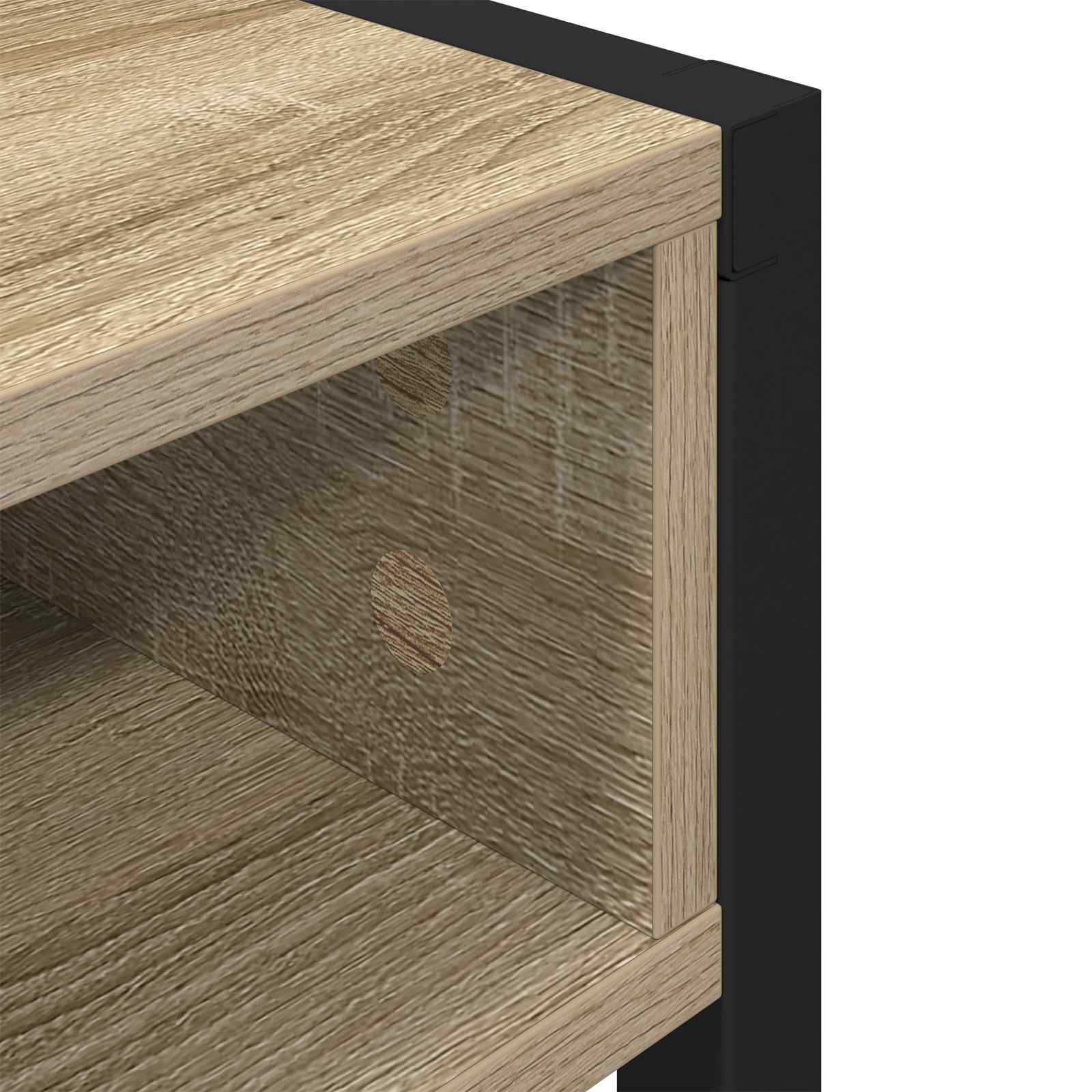 Birou cu depozitare Sonoma 100 x 50 x 75 cm Lemn compozit — imaginea 8