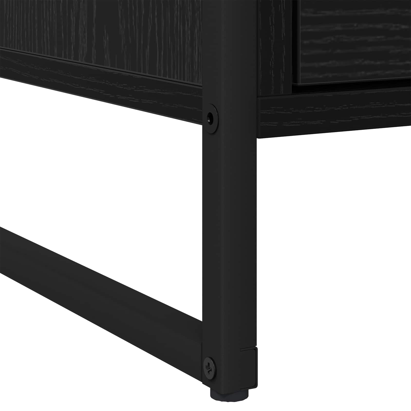 Noptiera 2 pcs Stejar Negru 50 x 39,5 x 50 cm Lemn compozit — imaginea 10