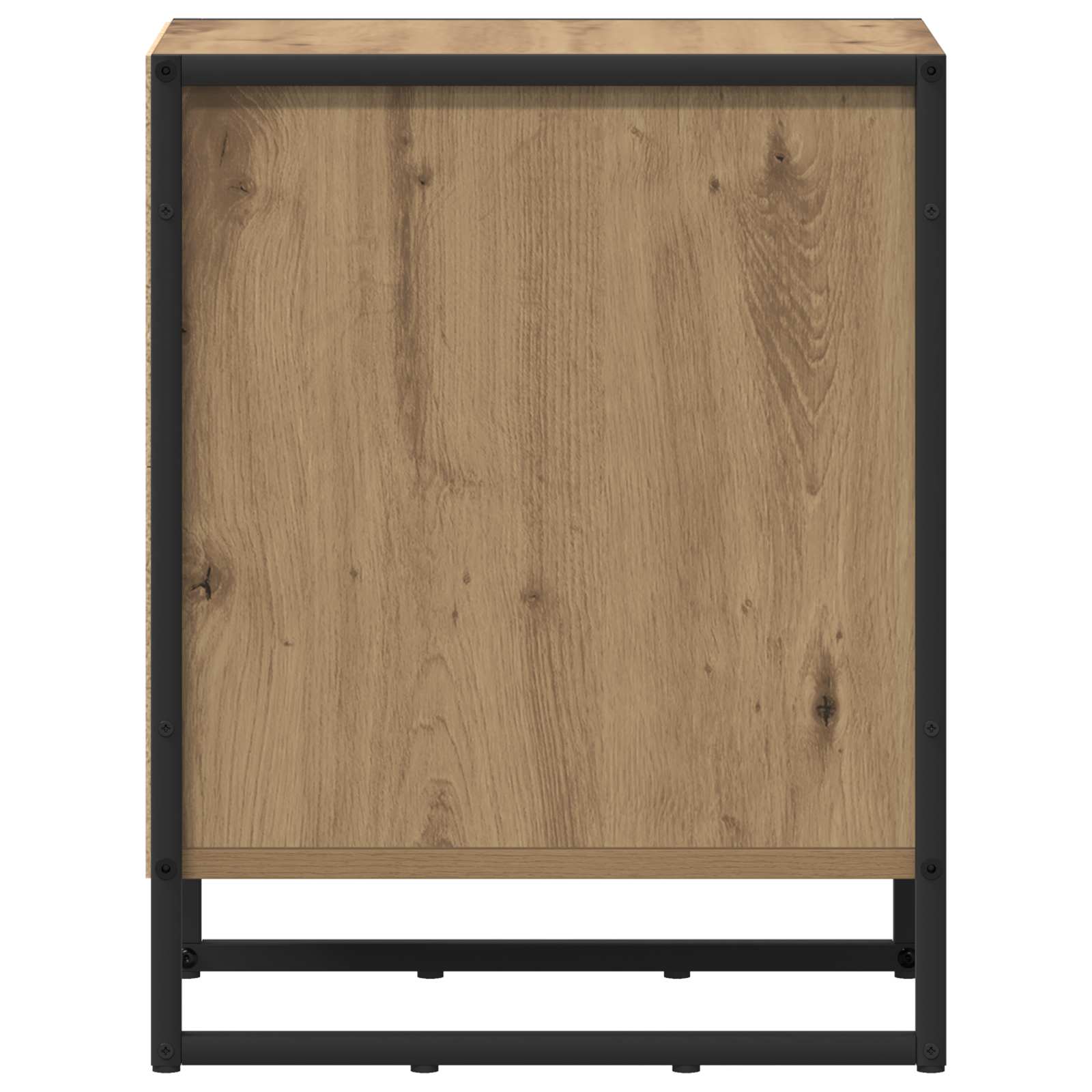 Noptiera Stejar artizanal 39.5 x 30 x 50 cm Lemn compozit — imaginea 6