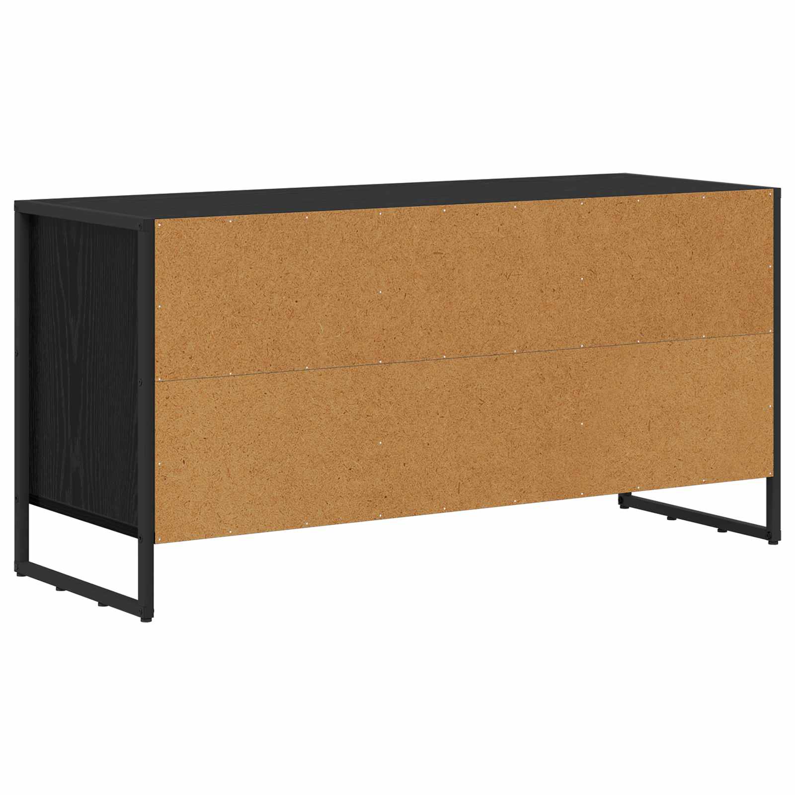 Cabinet TV Stejar Negru 100 x 36 x 49,5 cm Lemn compozit — imaginea 8