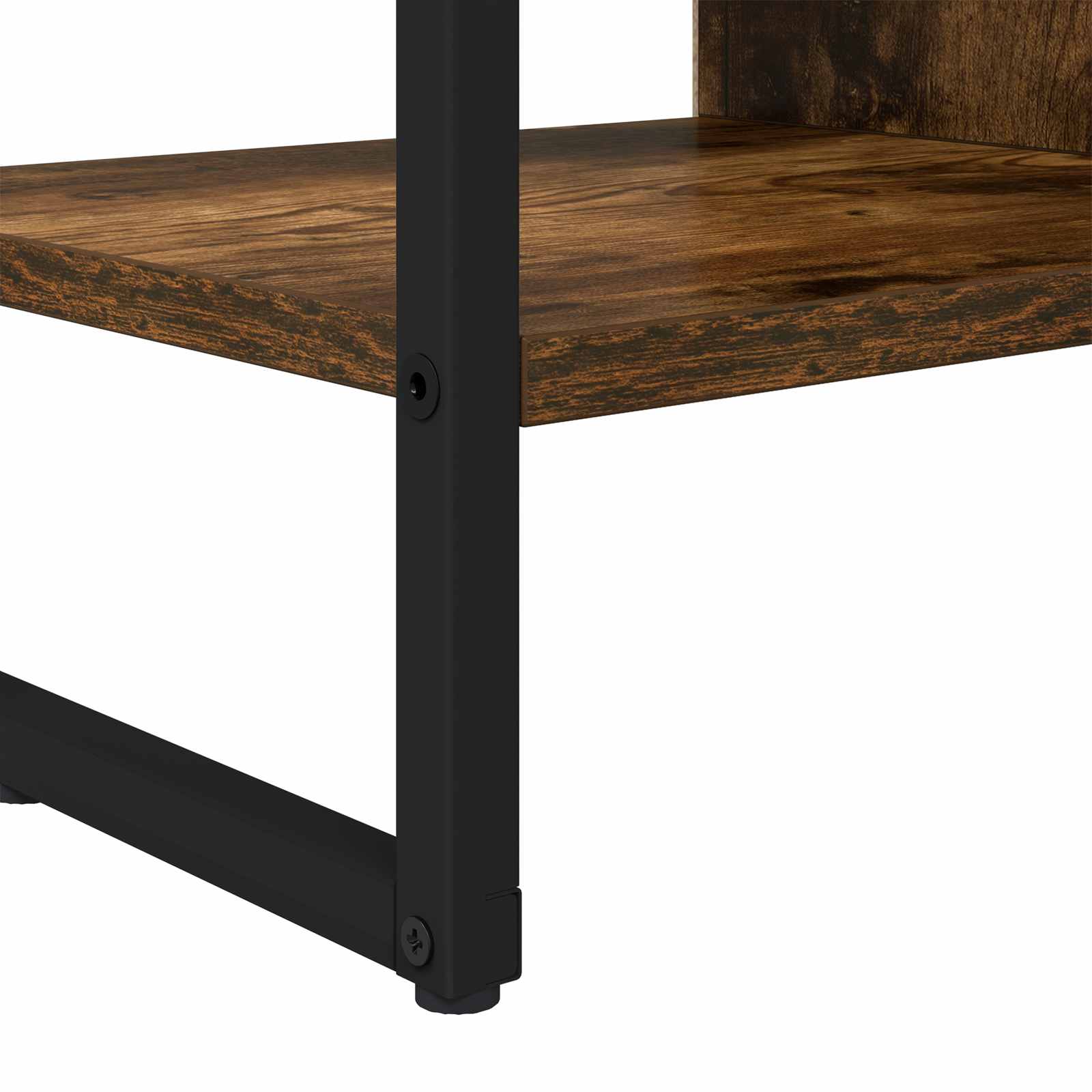 Dulap lateral Stejar fumuriu 96.5 x 30 x 75 cm Lemn compozit — imaginea 10