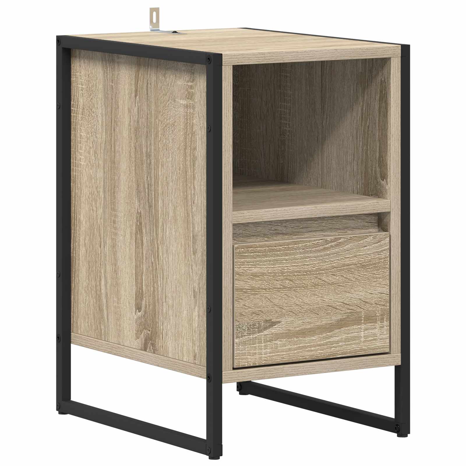 Noptiera cu sertar 2 pcs Sonoma 39,5 x 30 x 50 cm Lemn compozit — imaginea 5