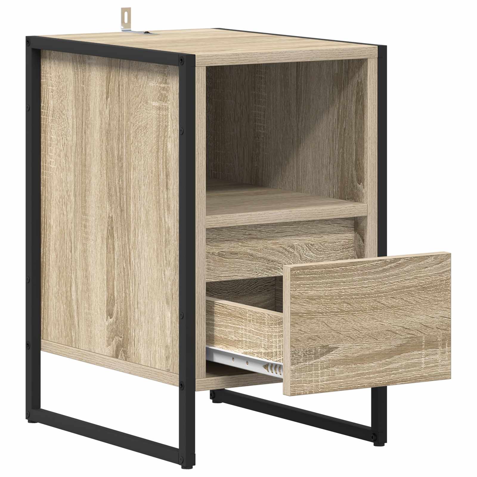Noptiera cu sertar 2 pcs Sonoma 39,5 x 30 x 50 cm Lemn compozit — imaginea 6