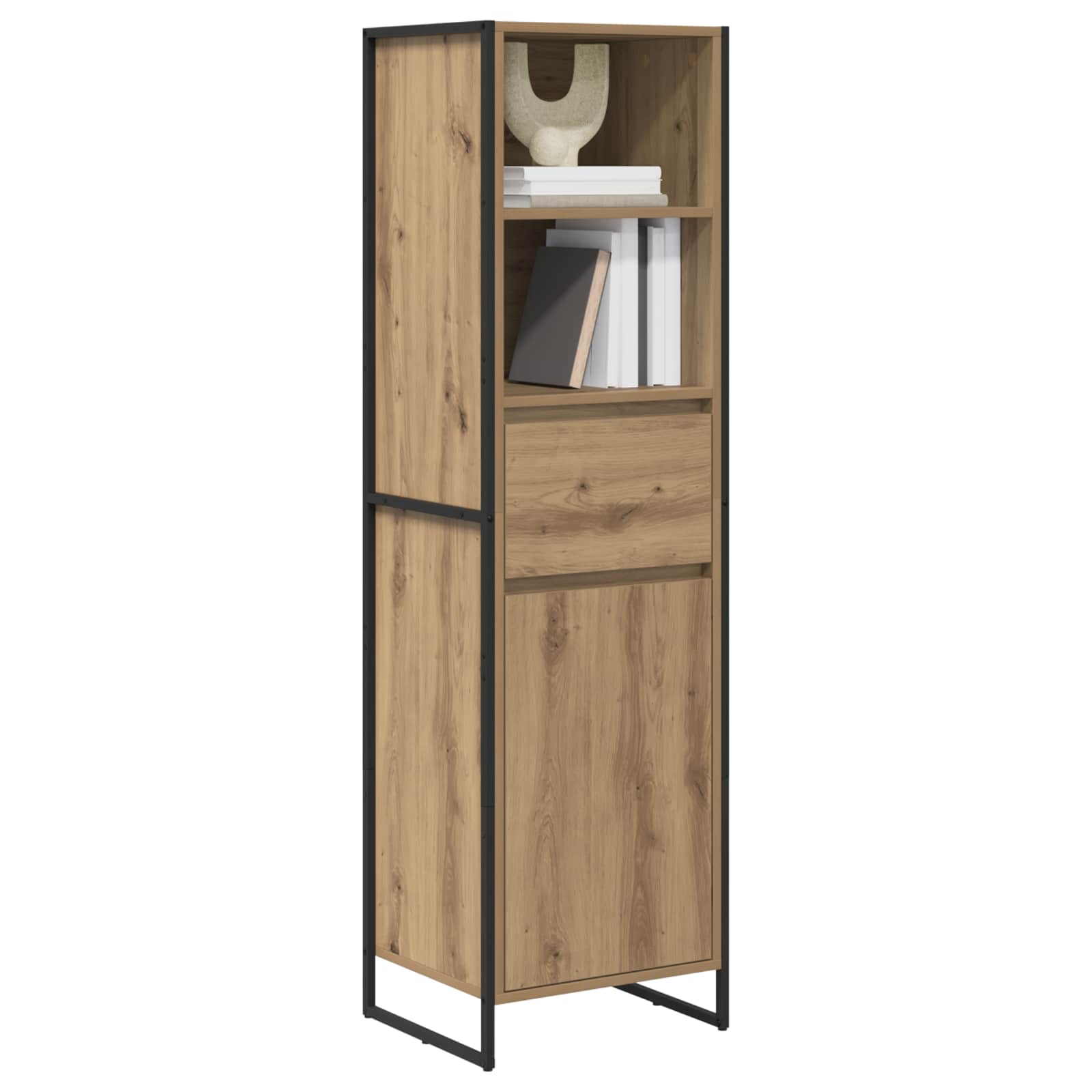 Dulap pentru carti Stejar artizanal 43 x 36 x 150.5 cm — imaginea 3