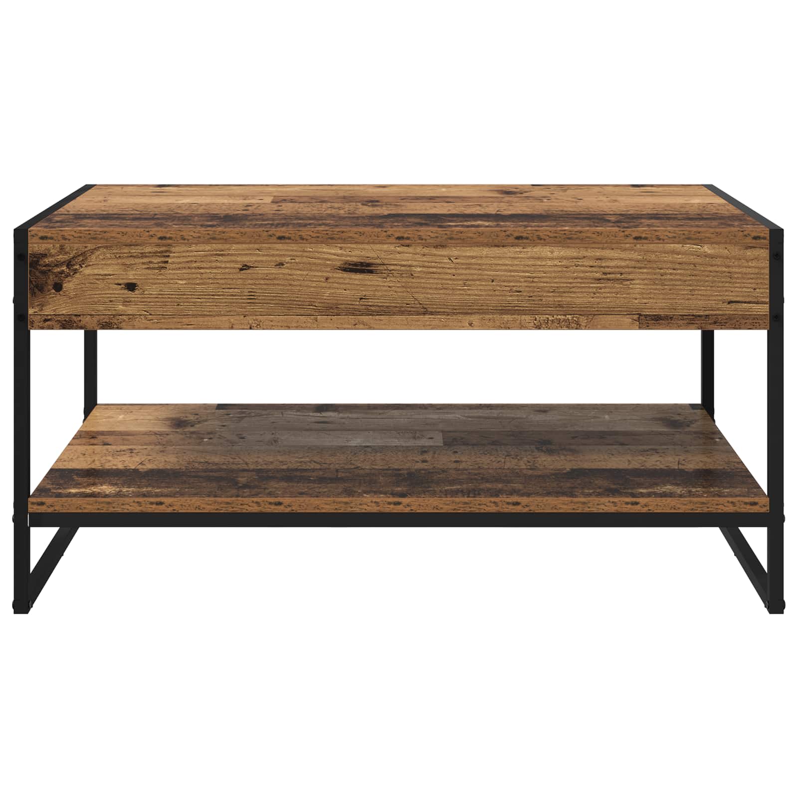 Masa de cafea Lemn Vechi 80 x 50 x 40 cm Lemn compozit — imaginea 5