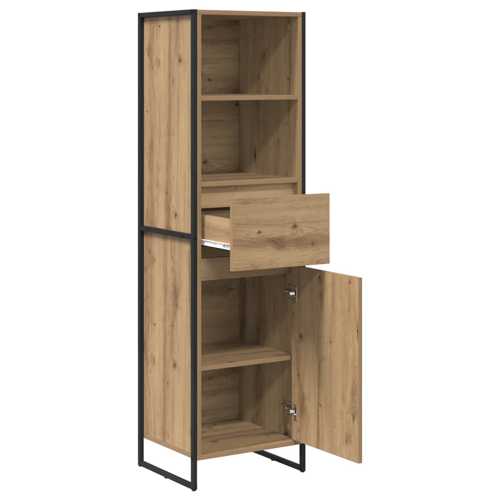 Dulap pentru carti Stejar artizanal 43 x 36 x 150.5 cm — imaginea 5