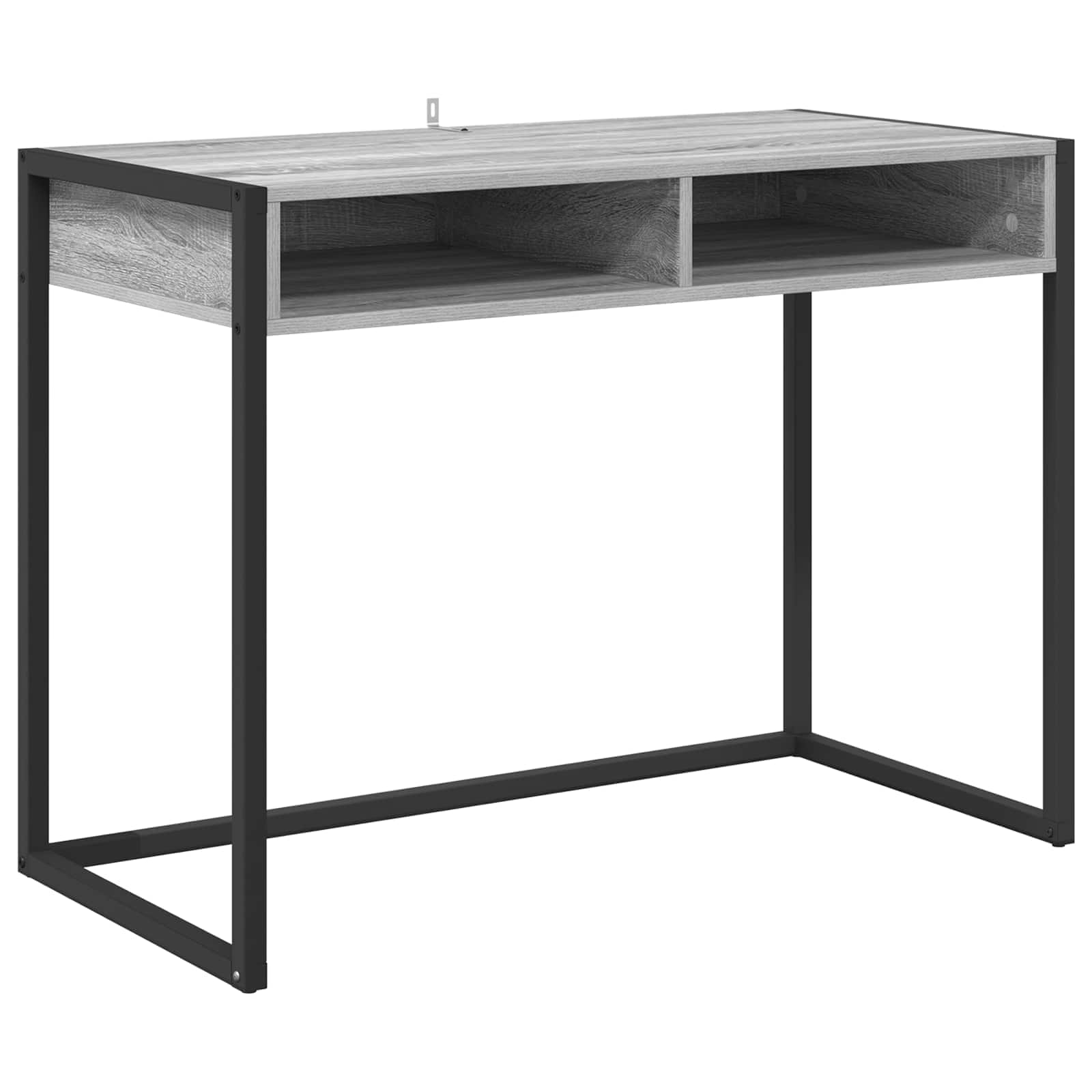 Birou cu depozitare Gri Sonoma 100 x 50 x 75 cm Lemn compozit