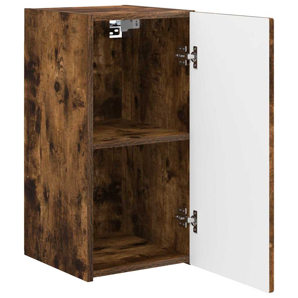 Dulap TV de perete 2 pcs Stejar fumuriu 30 x 31 x 60 cm — imaginea 7