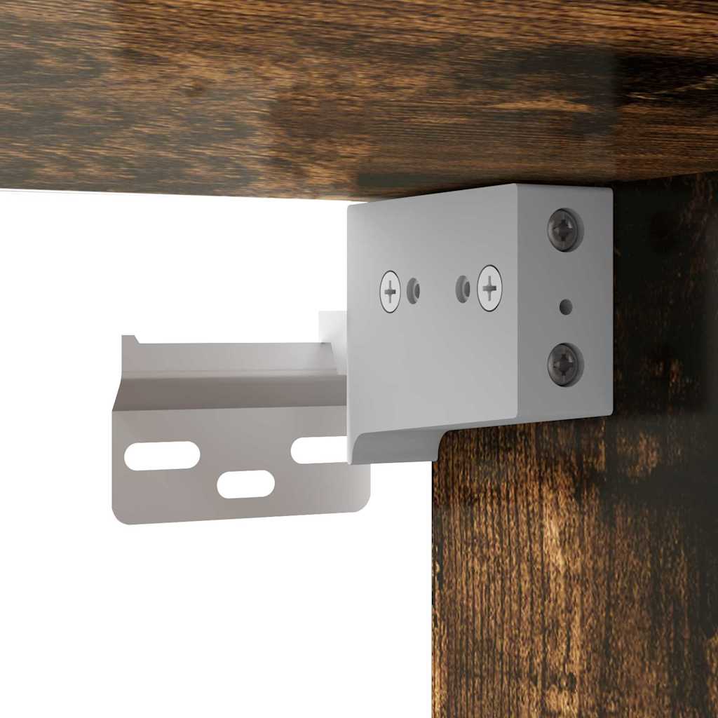 Dulap TV de perete 2 pcs Stejar fumuriu 30 x 31 x 60 cm — imaginea 12