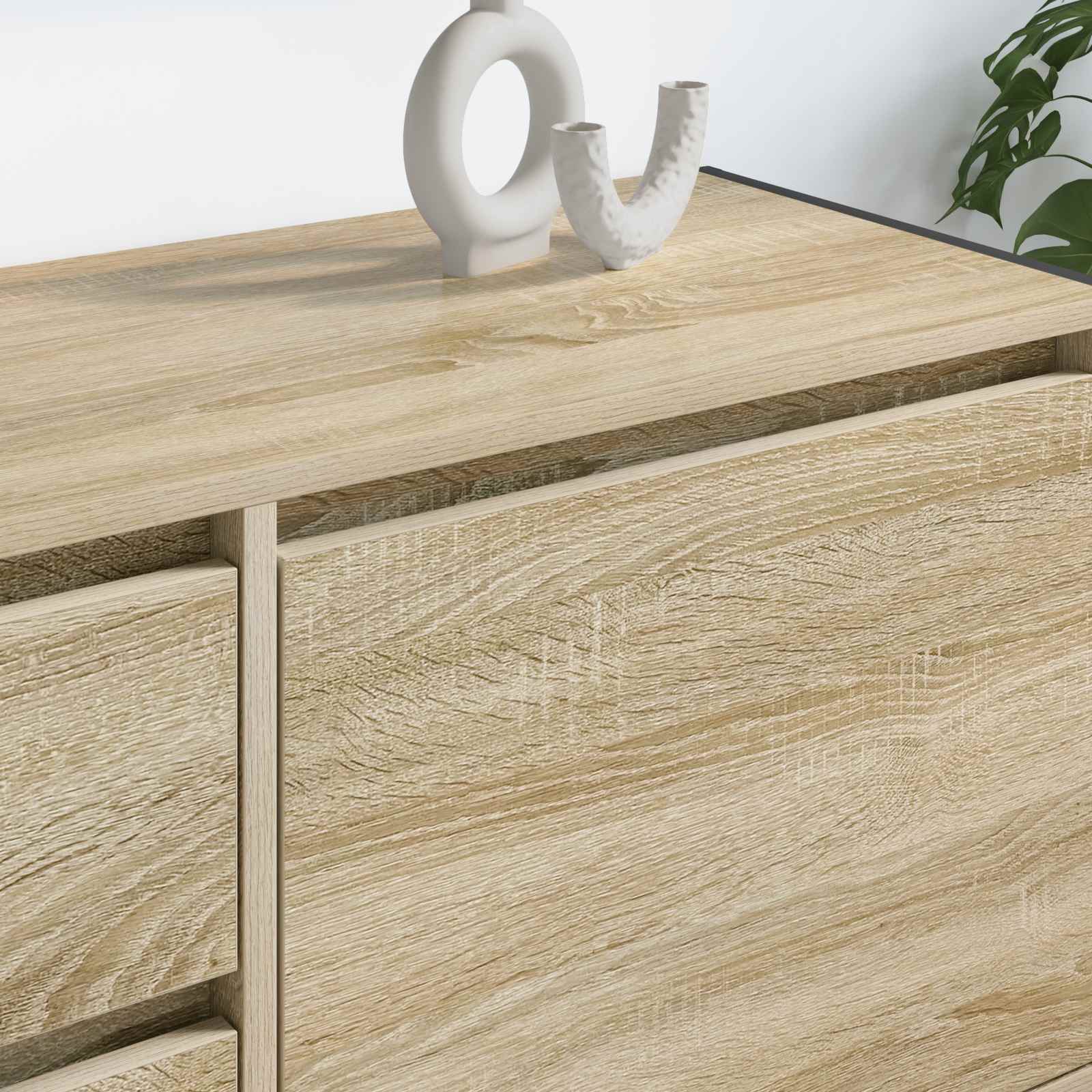 Cabinet TV cu sertar Sonoma 100 x 36 x 49.5 cm Lemn compozit — imaginea 4