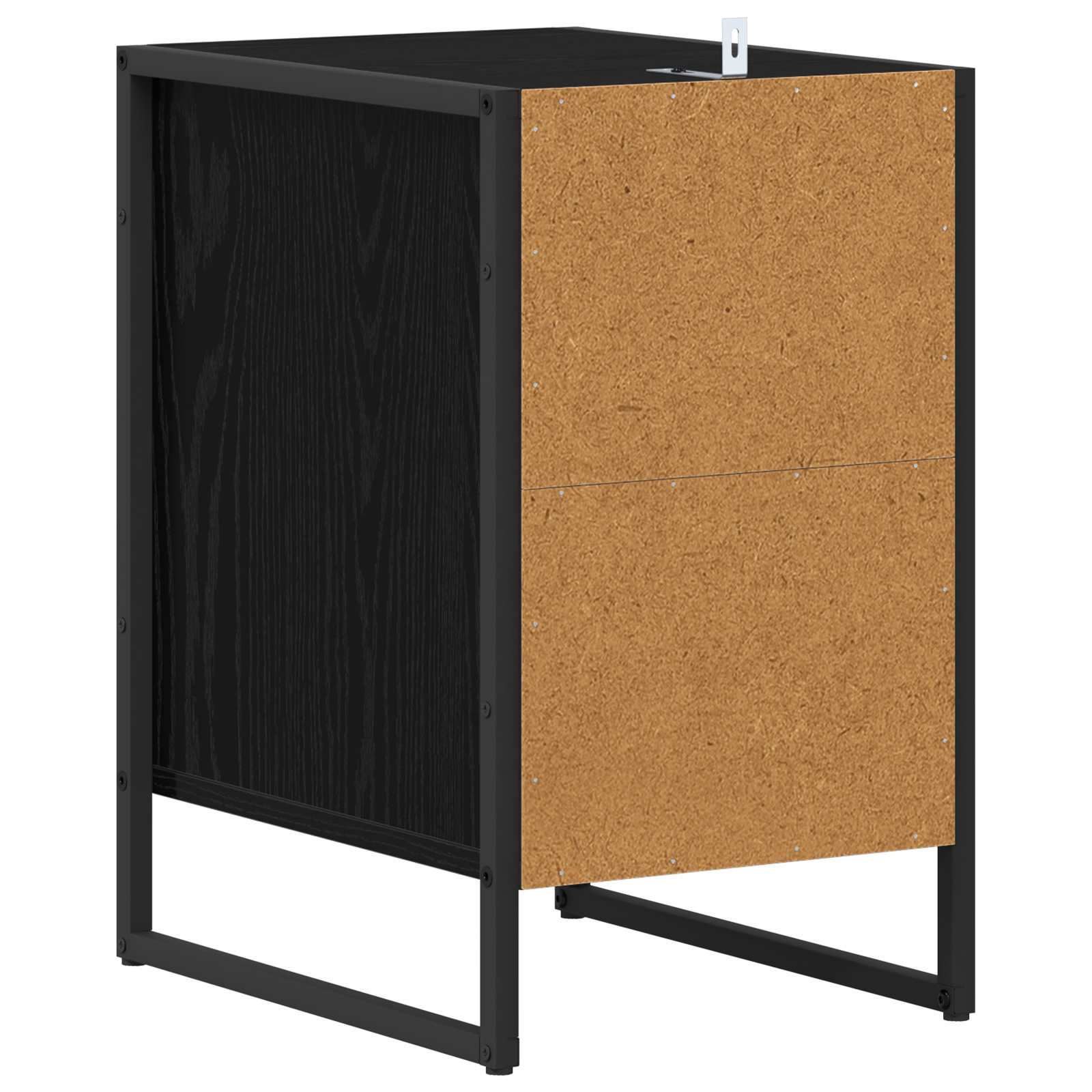 Noptiera 2 pcs Stejar Negru 39,5 x 30 x 50 cm Lemn compozit — imaginea 9