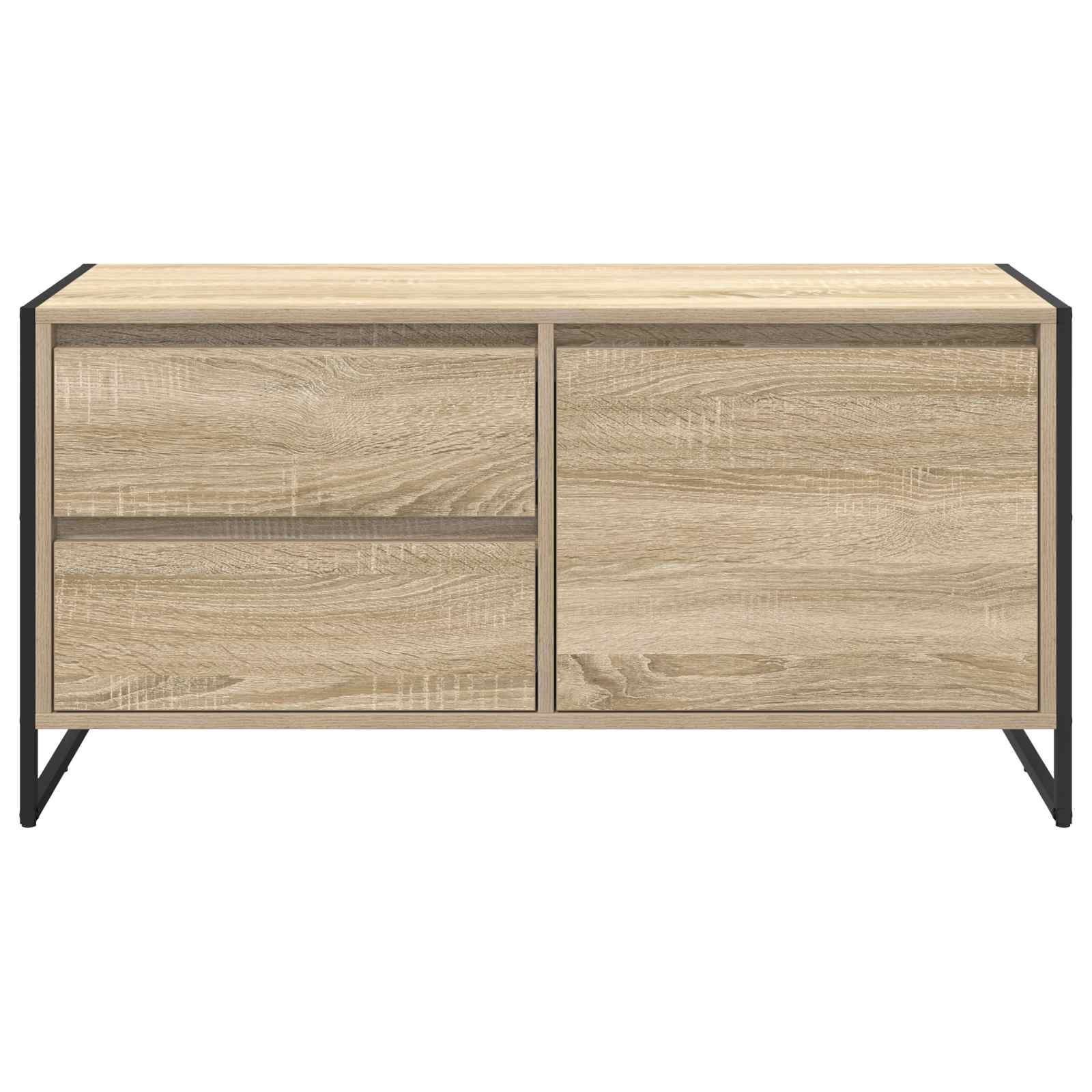 Cabinet TV cu sertar Sonoma 100 x 36 x 49.5 cm Lemn compozit — imaginea 6