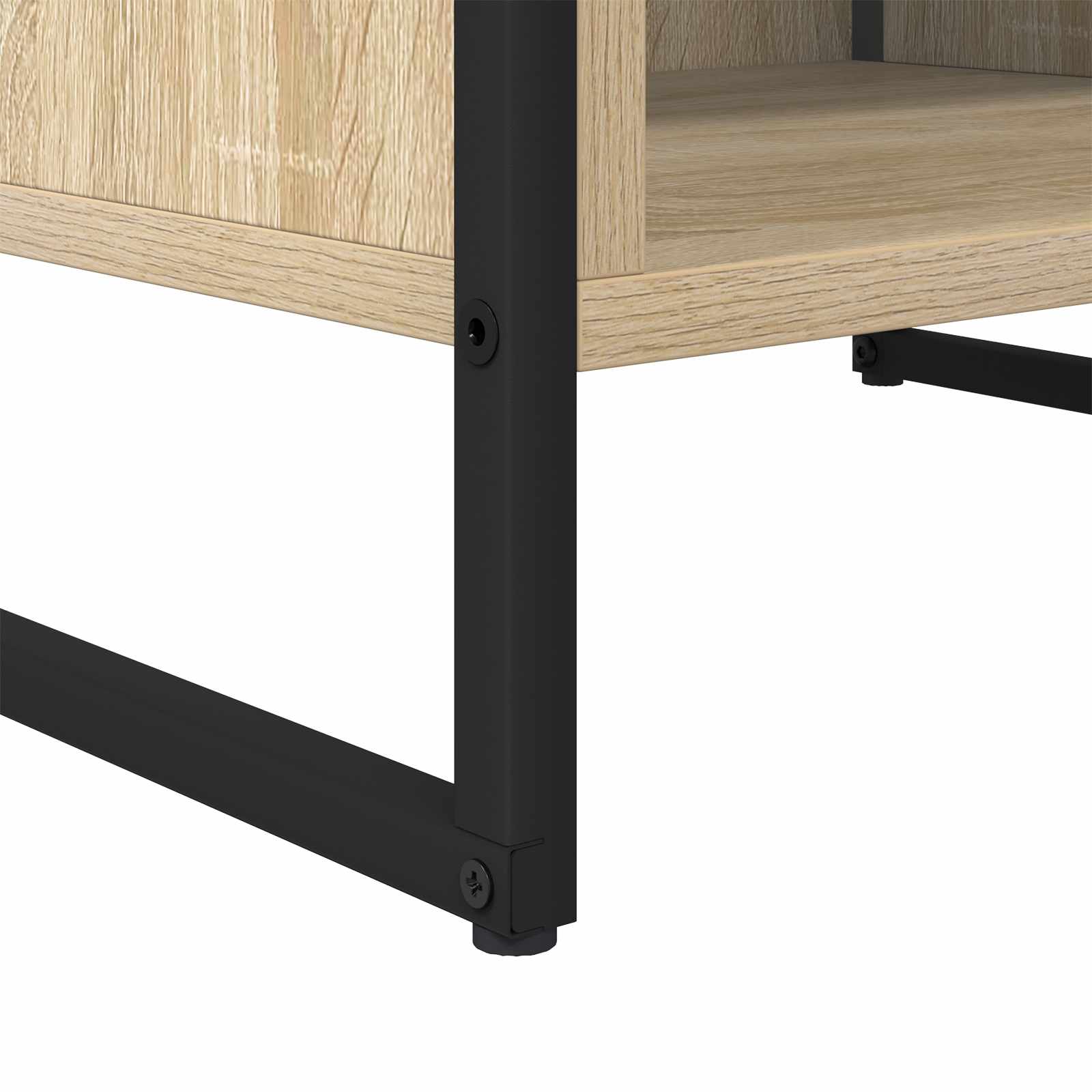 Cabinet TV Sonoma 170.5 x 36 x 30.5 cm Lemn compozit — imaginea 9
