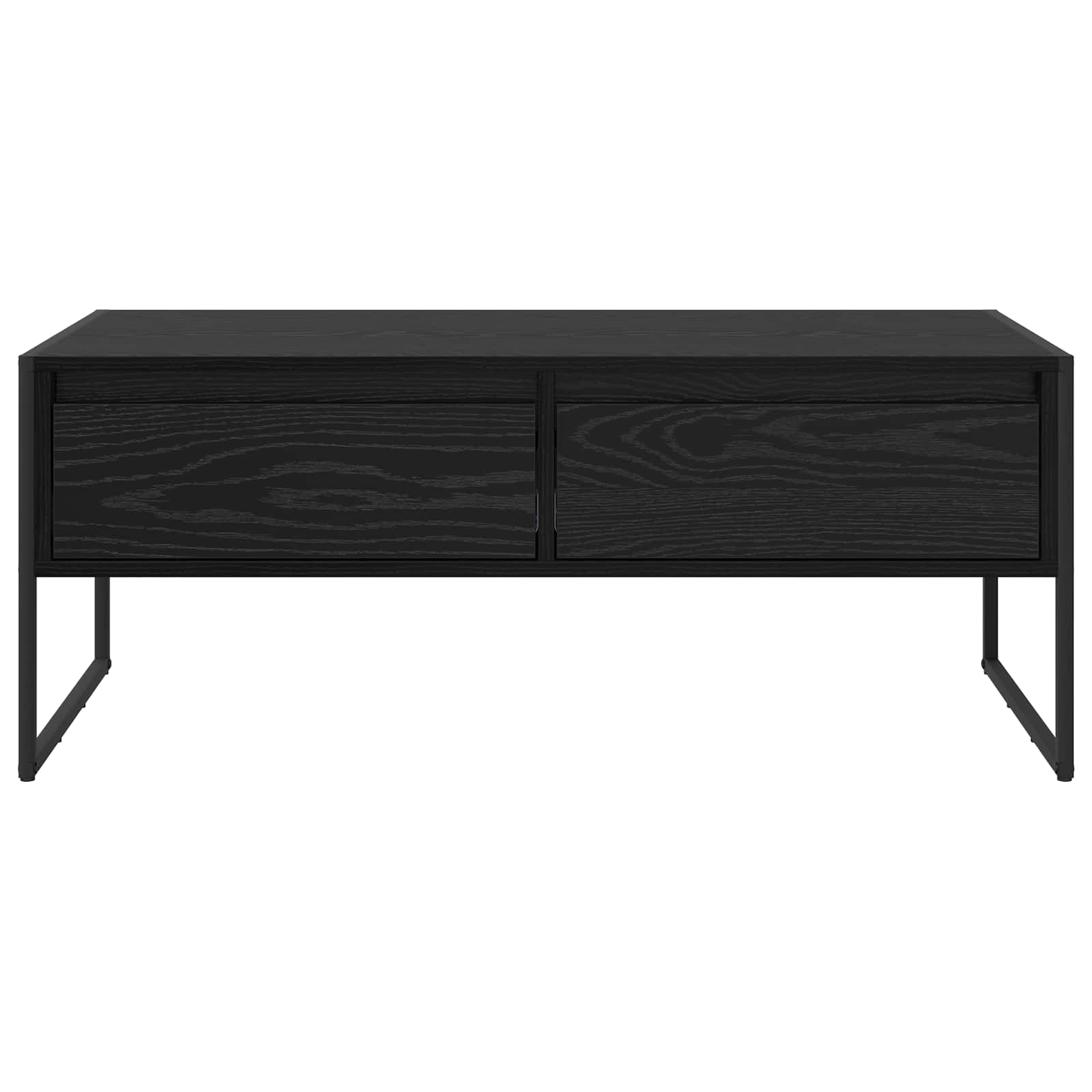 Masa de cafea Stejar Negru 100 x 46 x 40 cm Lemn compozit — imaginea 6