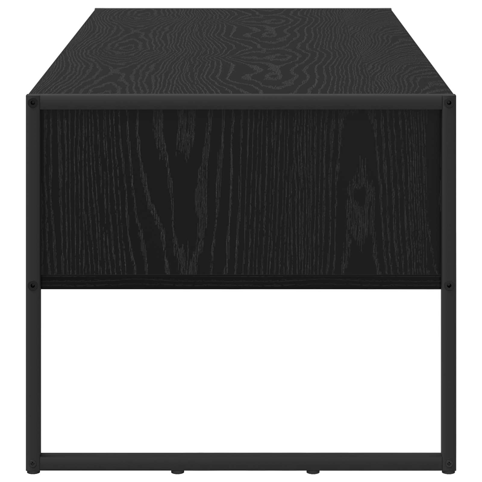 Masa de cafea Stejar Negru 100 x 46 x 40 cm Lemn compozit — imaginea 7