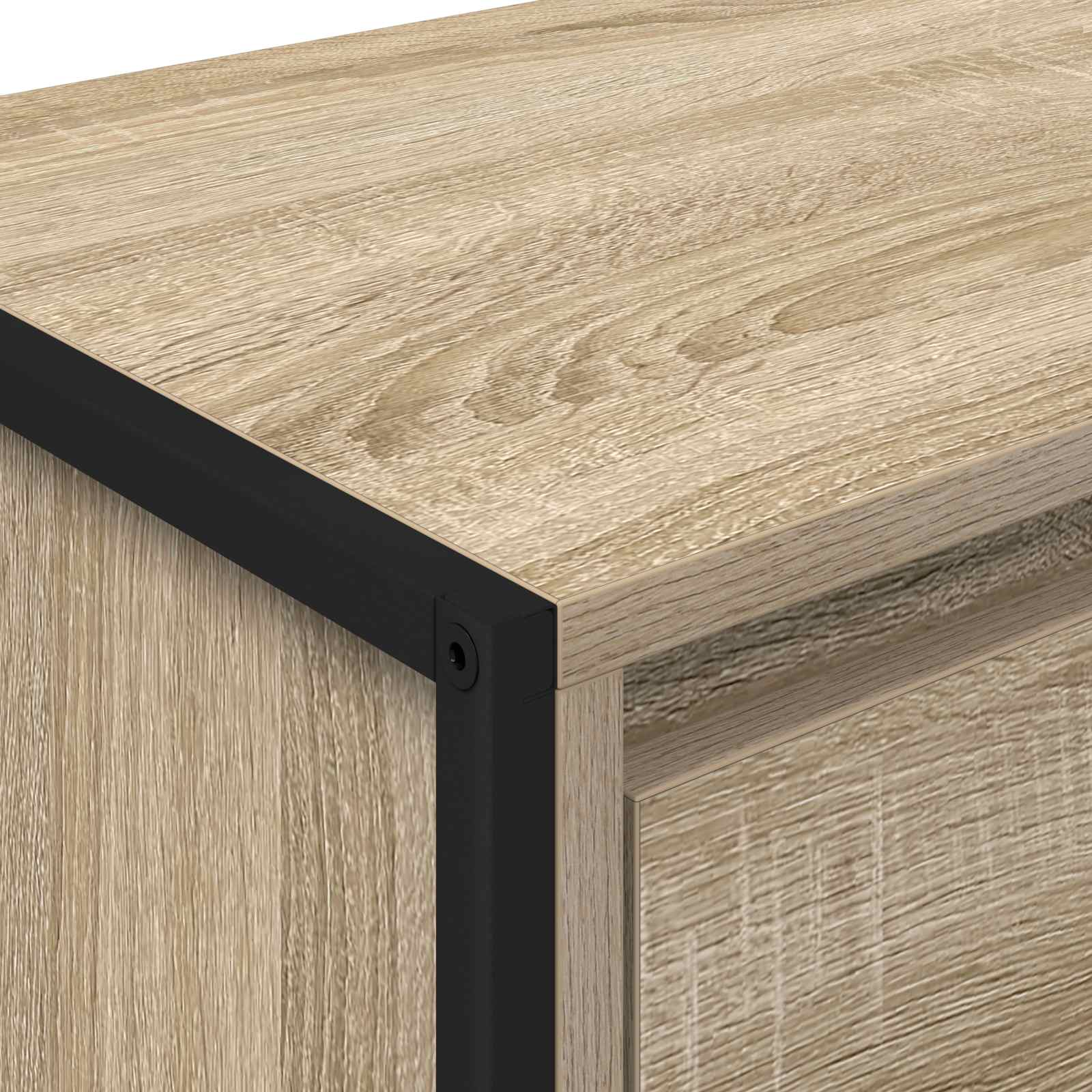 Cabinet TV cu sertar Sonoma 100 x 36 x 49.5 cm Lemn compozit — imaginea 9