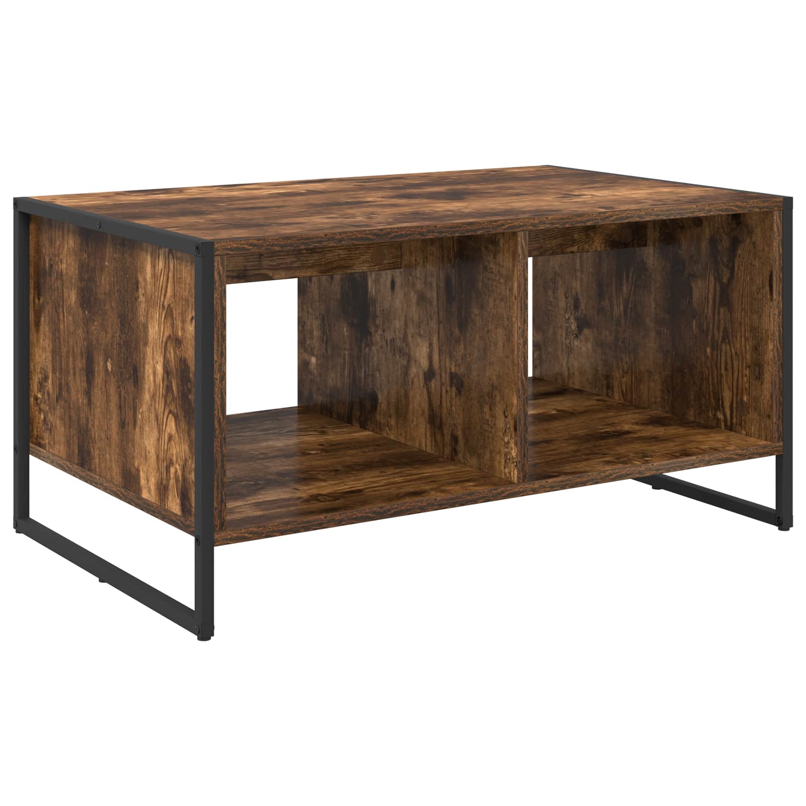 Masa de cafea Stejar fumuriu 80 x 50 x 40 cm Lemn compozit — imaginea 7