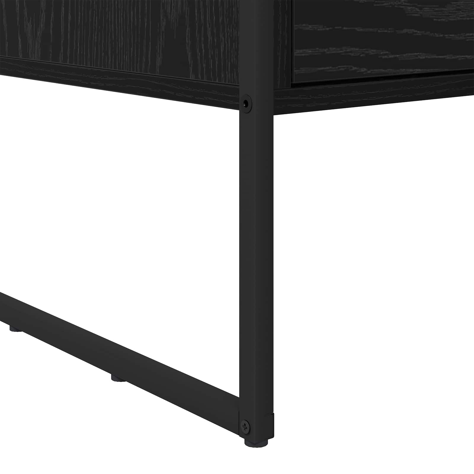 Masa de cafea Stejar Negru 100 x 46 x 40 cm Lemn compozit — imaginea 10
