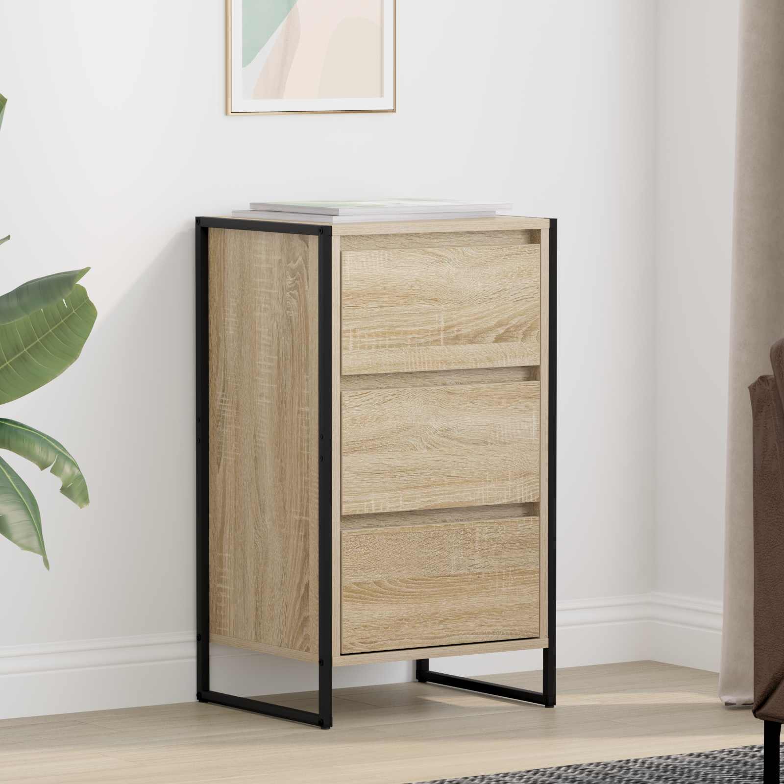 Bufet cu sertar Sonoma 42 x 36 x 75.5 cm Lemn compozit — imaginea 2