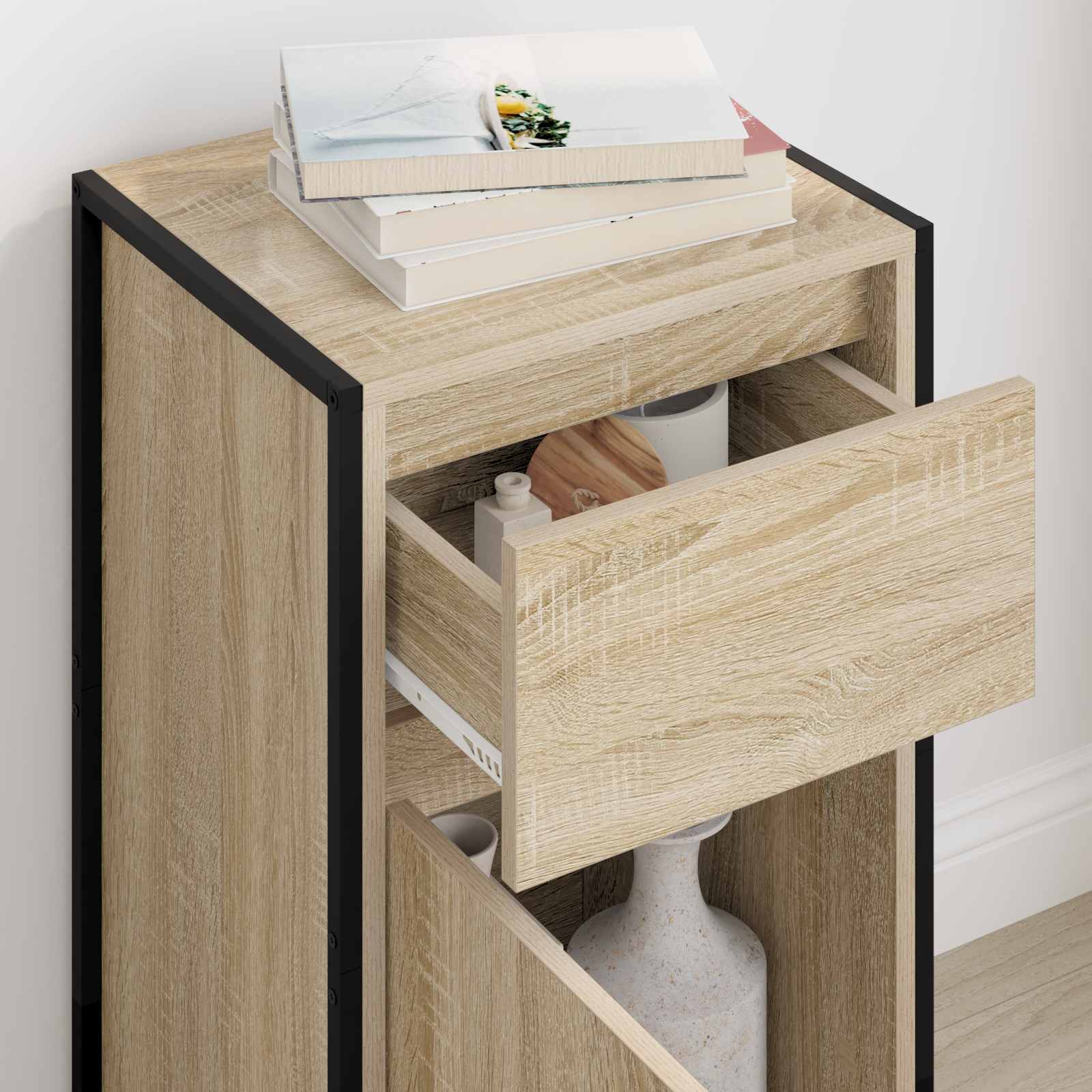 Bufet cu sertar Sonoma 81 x 36 x 150.5 cm Lemn compozit — imaginea 4