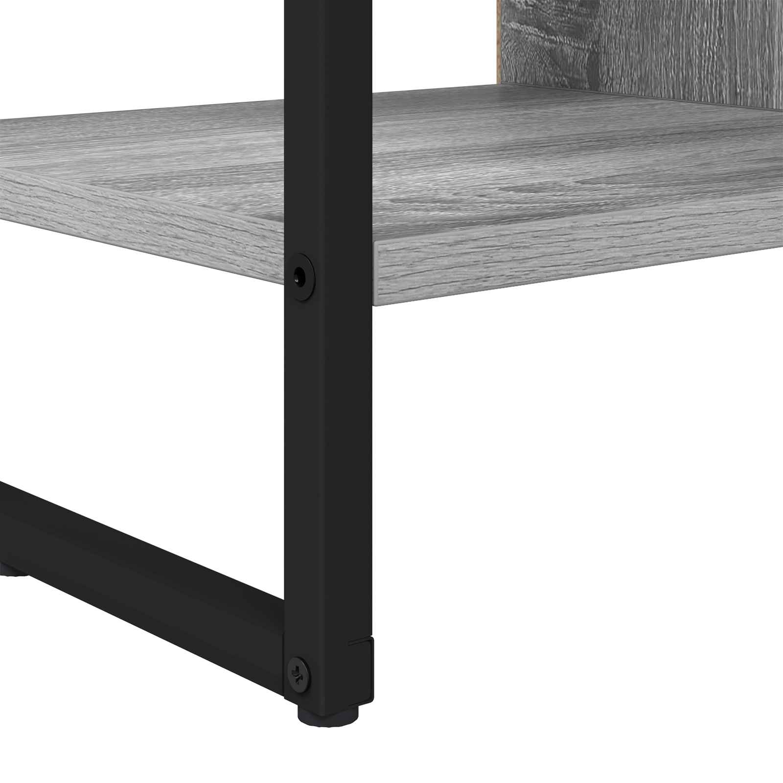 Dulap lateral Gri Sonoma 96.5 x 30 x 75 cm Lemn compozit — imaginea 10
