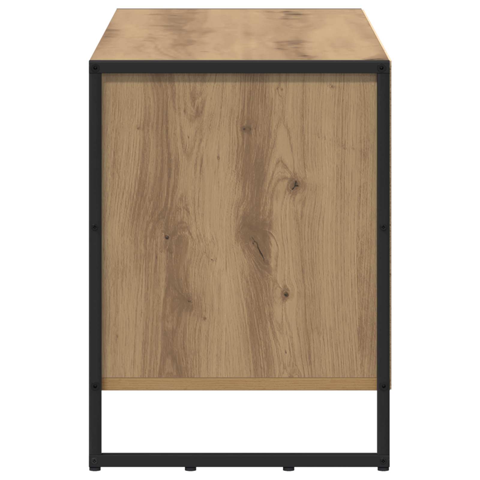 Cabinet TV Stejar artizanal 100 x 36 x 49,5 cm Lemn compozit — imaginea 7