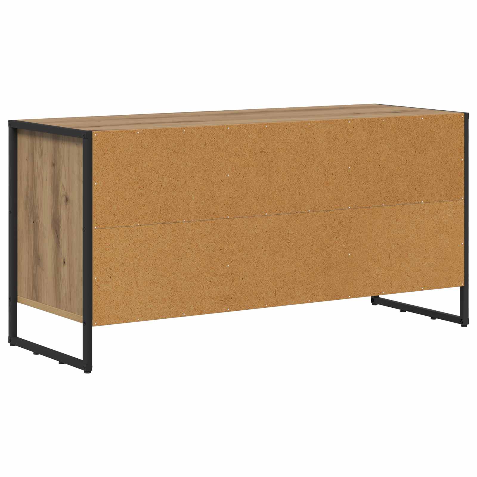 Cabinet TV Stejar artizanal 100 x 36 x 49,5 cm Lemn compozit — imaginea 8
