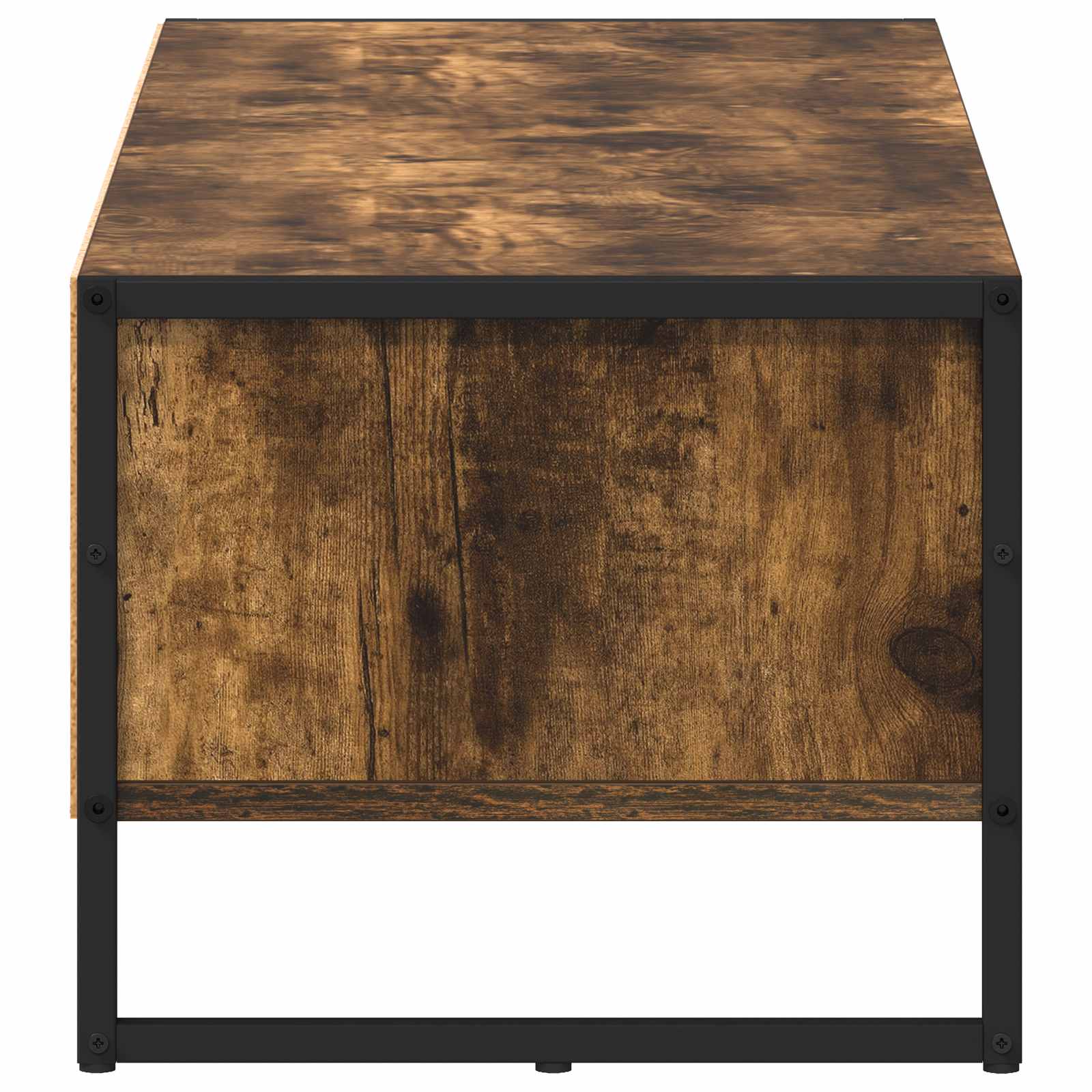Cabinet TV Stejar fumuriu 100 x 36.5 x 30.5 cm Lemn compozit — imaginea 6