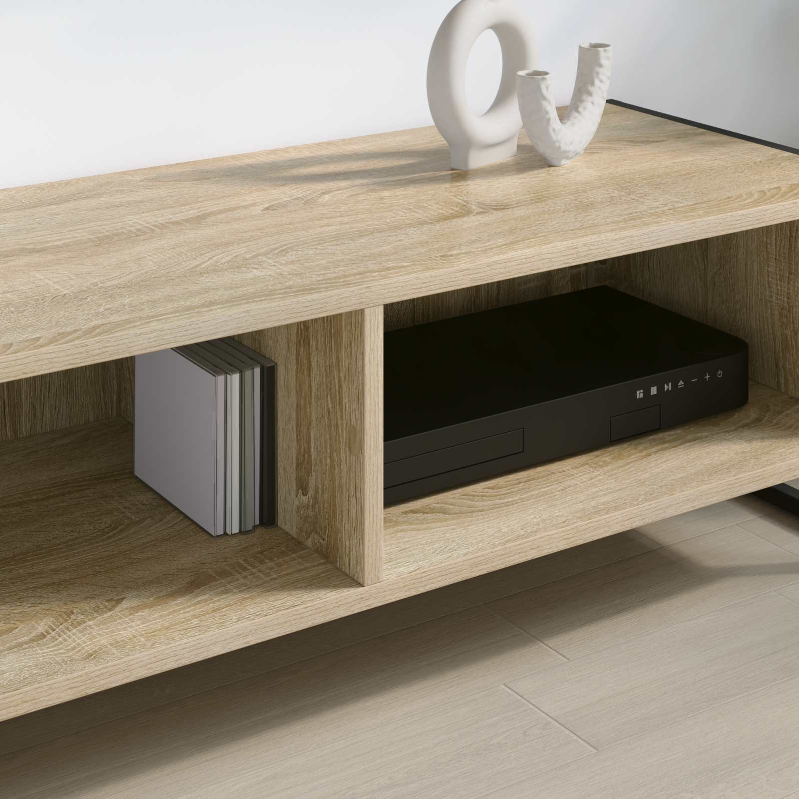 Cabinet TV Sonoma 100 x 36.5 x 30.5 cm Lemn compozit — imaginea 4