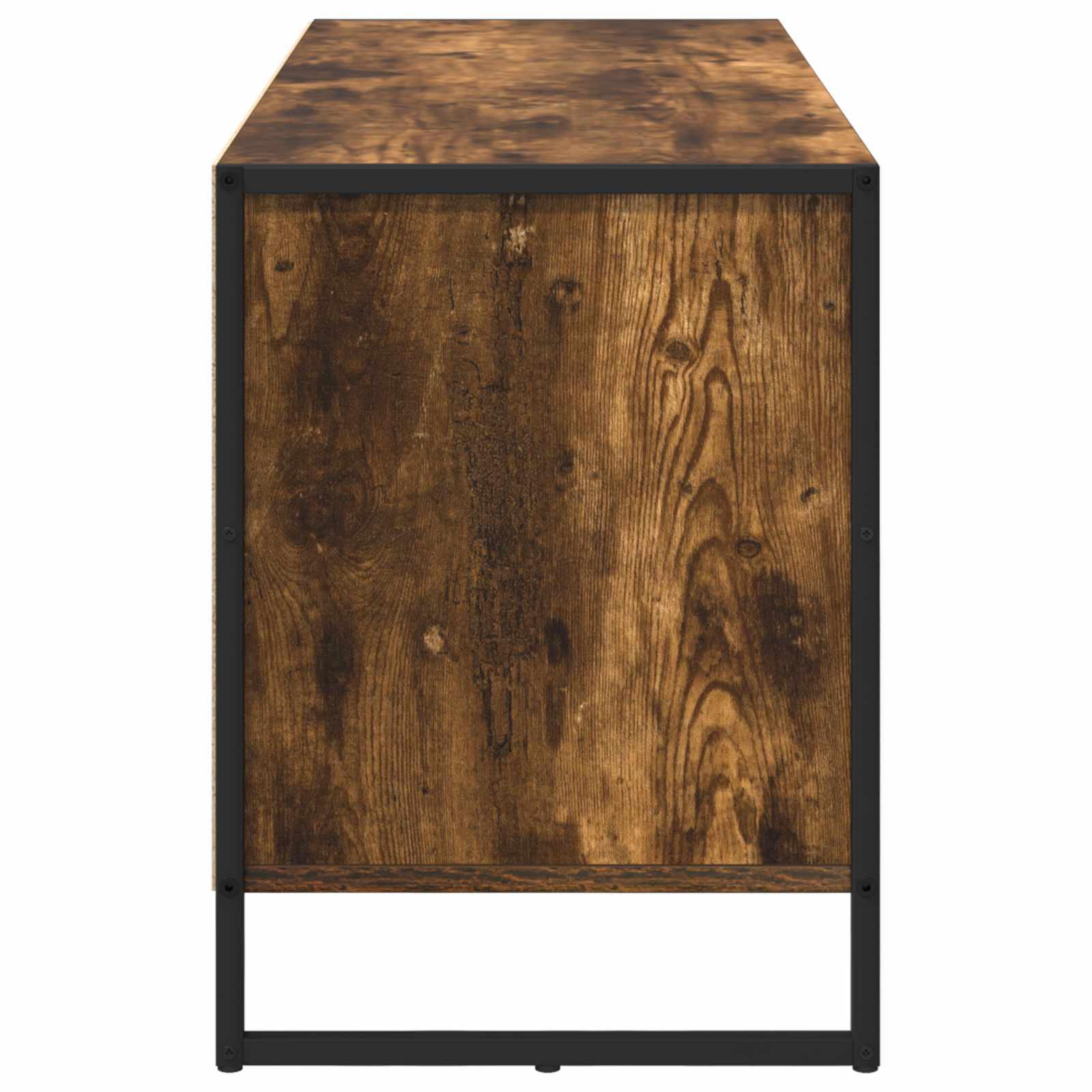 Cabinet TV Stejar fumuriu 100 x 36 x 49.5 cm Lemn compozit — imaginea 7