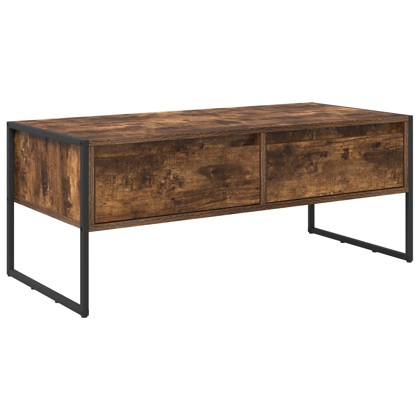 Masa de cafea Stejar fumuriu 100 x 46 x 40 cm Lemn compozit