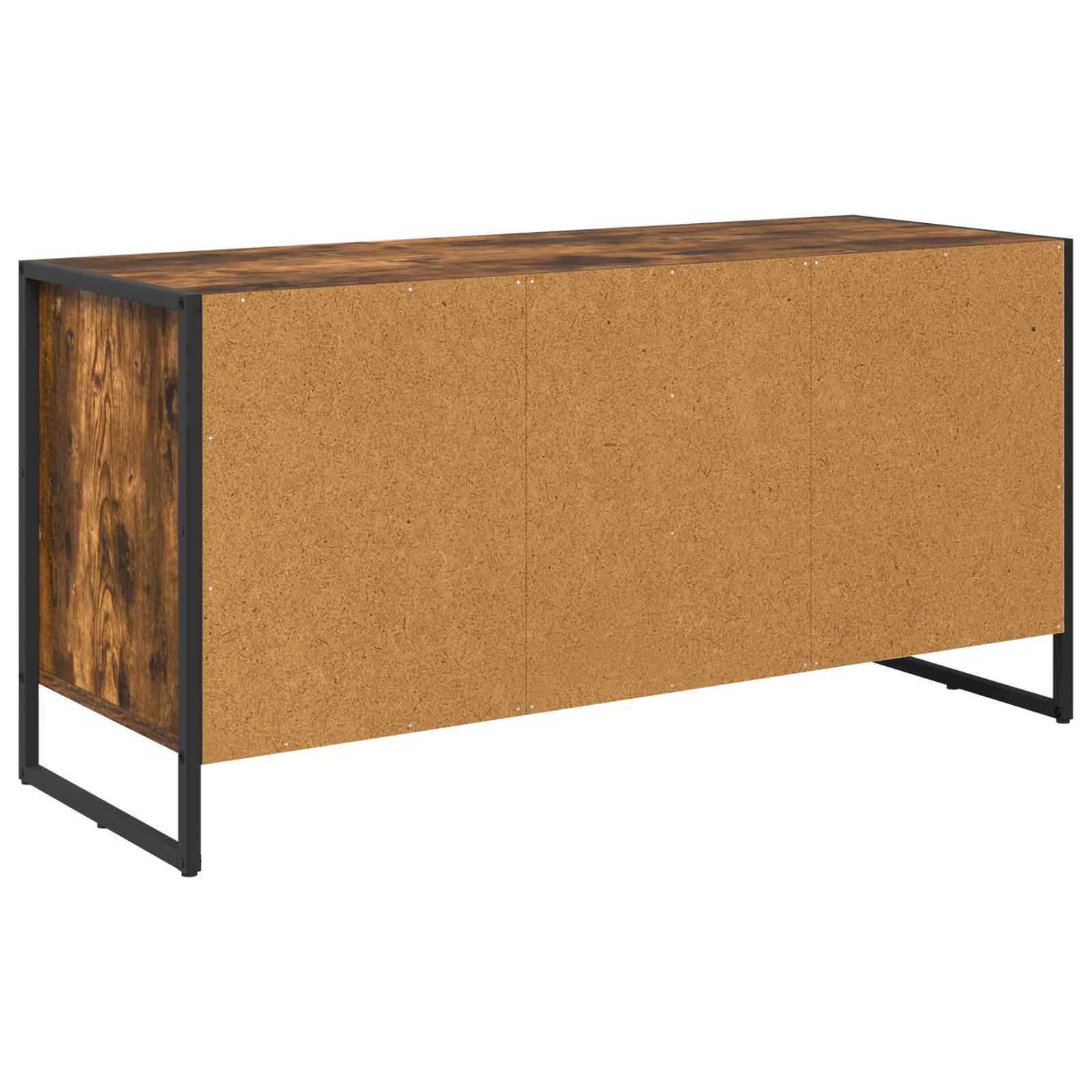Cabinet TV Stejar fumuriu 100 x 36 x 49.5 cm Lemn compozit — imaginea 8