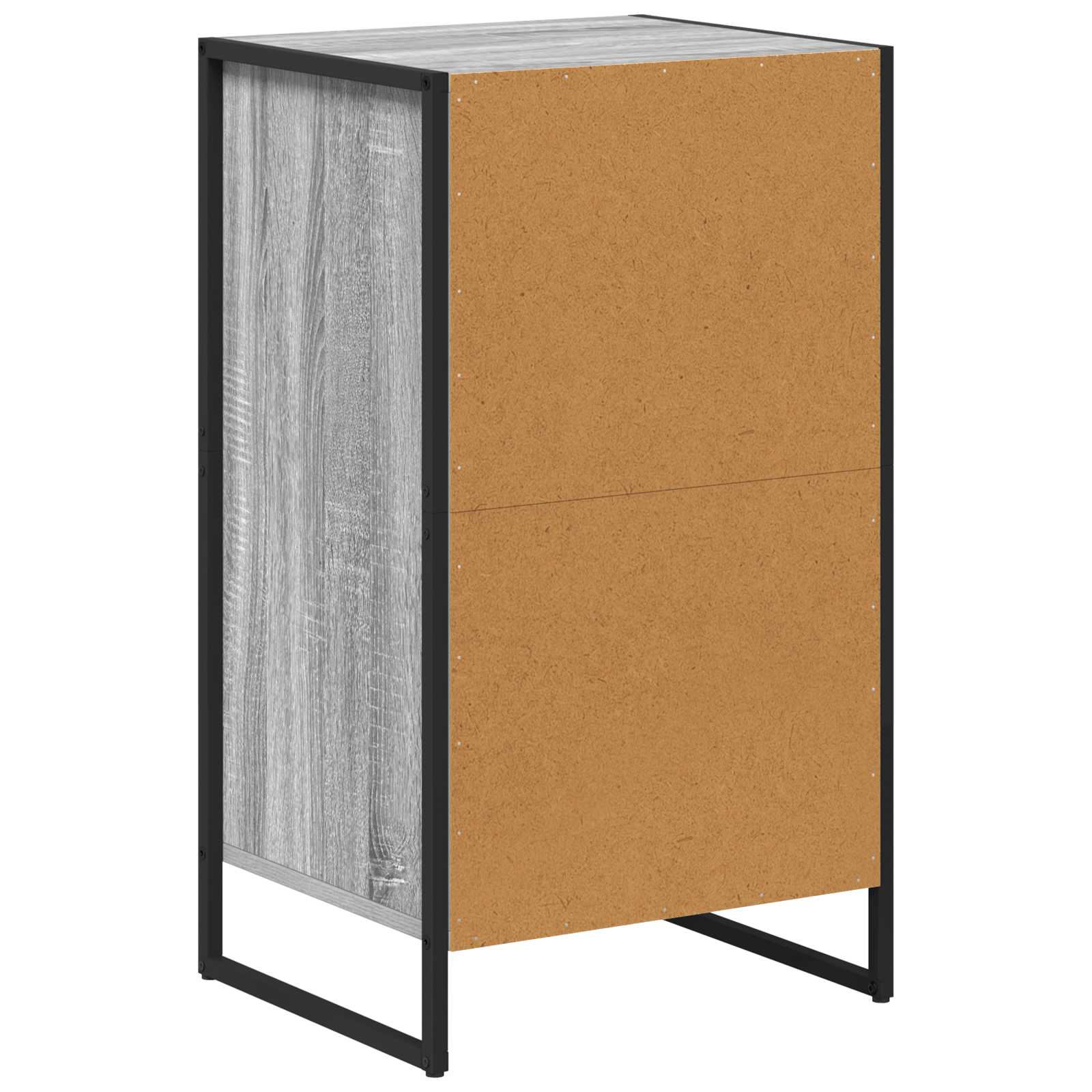 Bufet cu sertar Gri Sonoma 81 x 36 x 150.5 cm Lemn compozit — imaginea 8