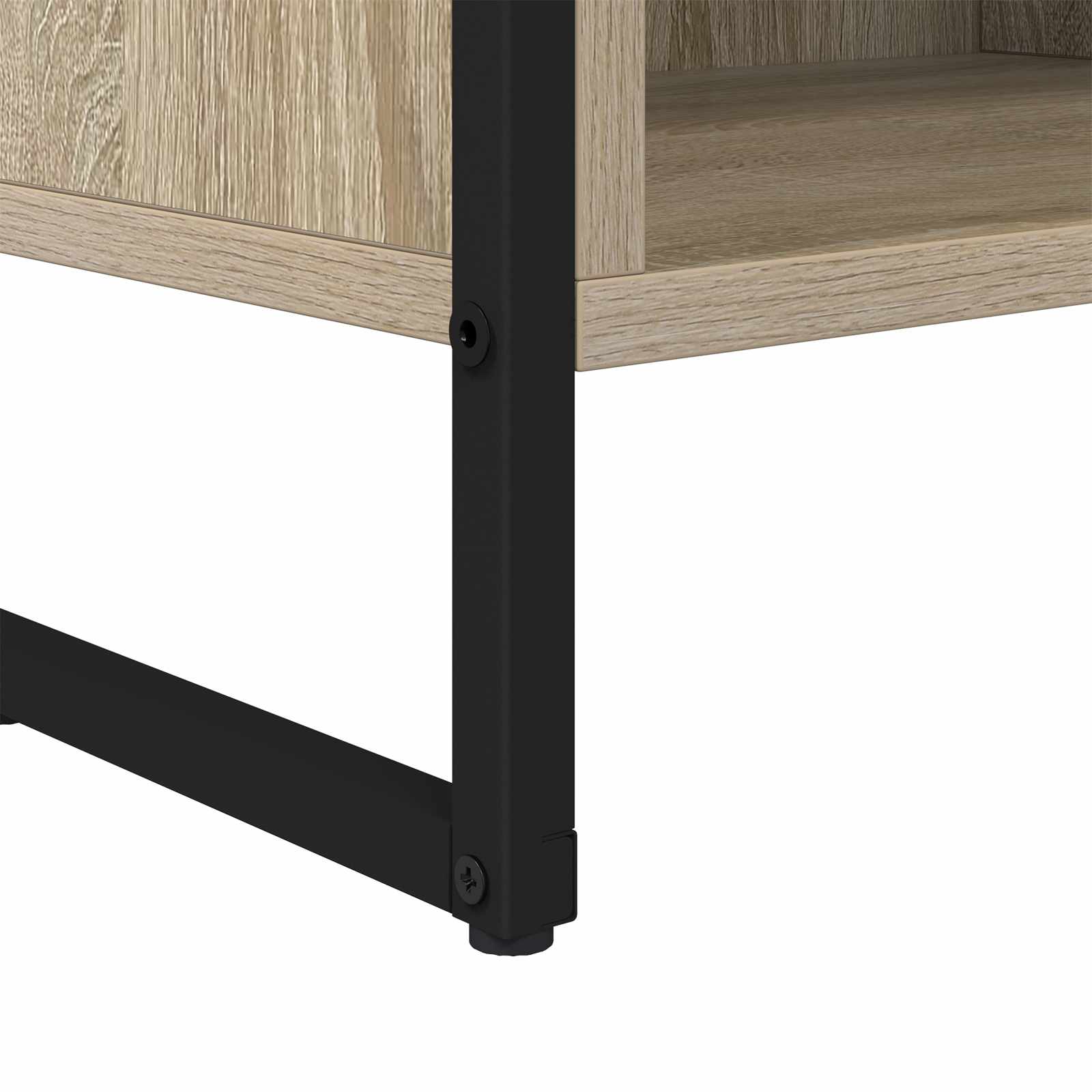 Cabinet TV Sonoma 100 x 36.5 x 30.5 cm Lemn compozit — imaginea 9