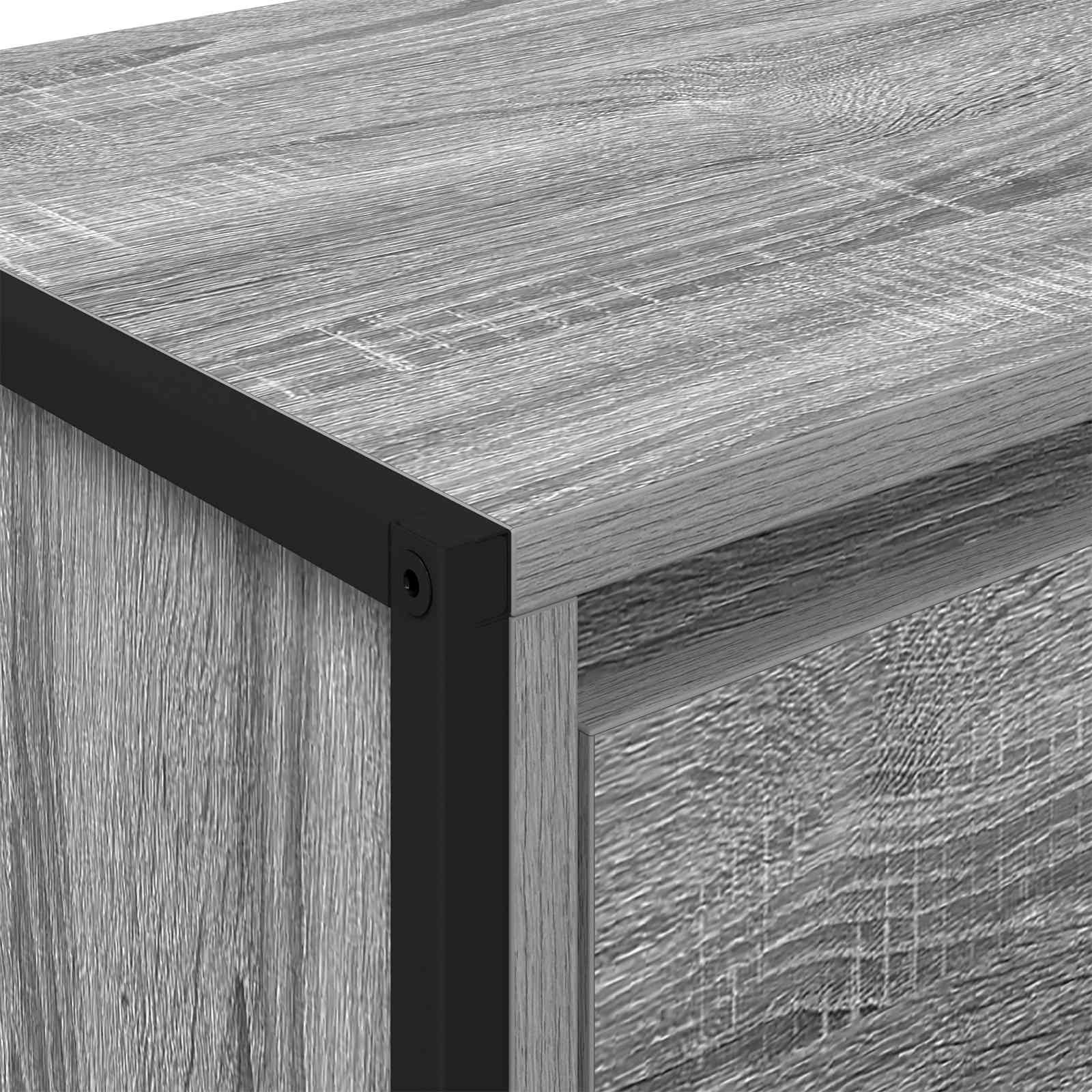 Bufet Gri Sonoma 43 x 36 x 75,5 cm Lemn compozit — imaginea 9