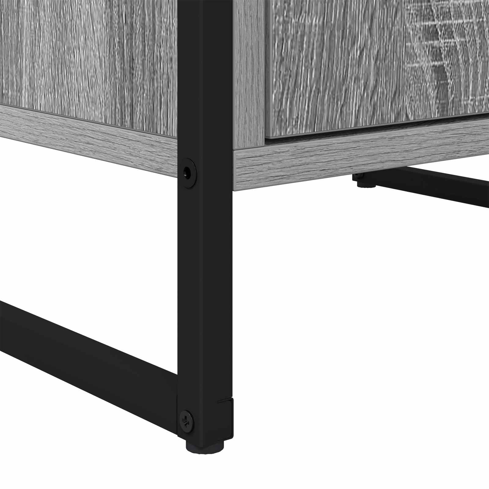 Bufet cu sertar Gri Sonoma 81 x 36 x 150.5 cm Lemn compozit — imaginea 10