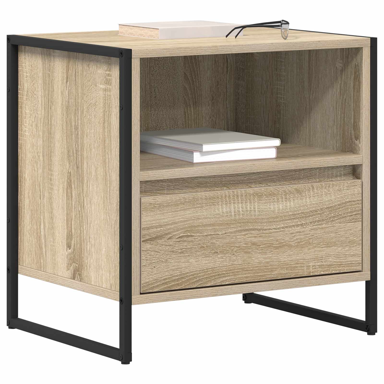 Noptiera cu sertar Sonoma 50 x 39,5 x 50 cm Lemn compozit — imaginea 3