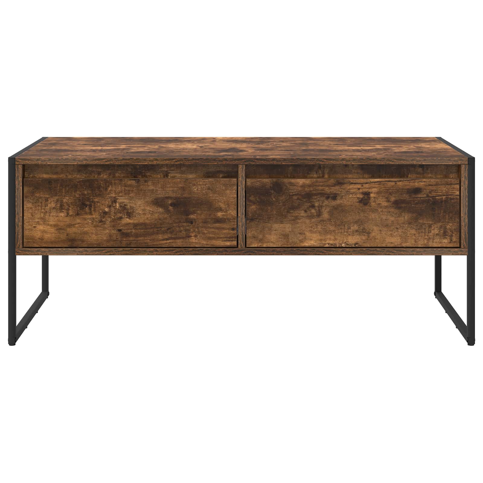 Masa de cafea Stejar fumuriu 100 x 46 x 40 cm Lemn compozit — imaginea 6