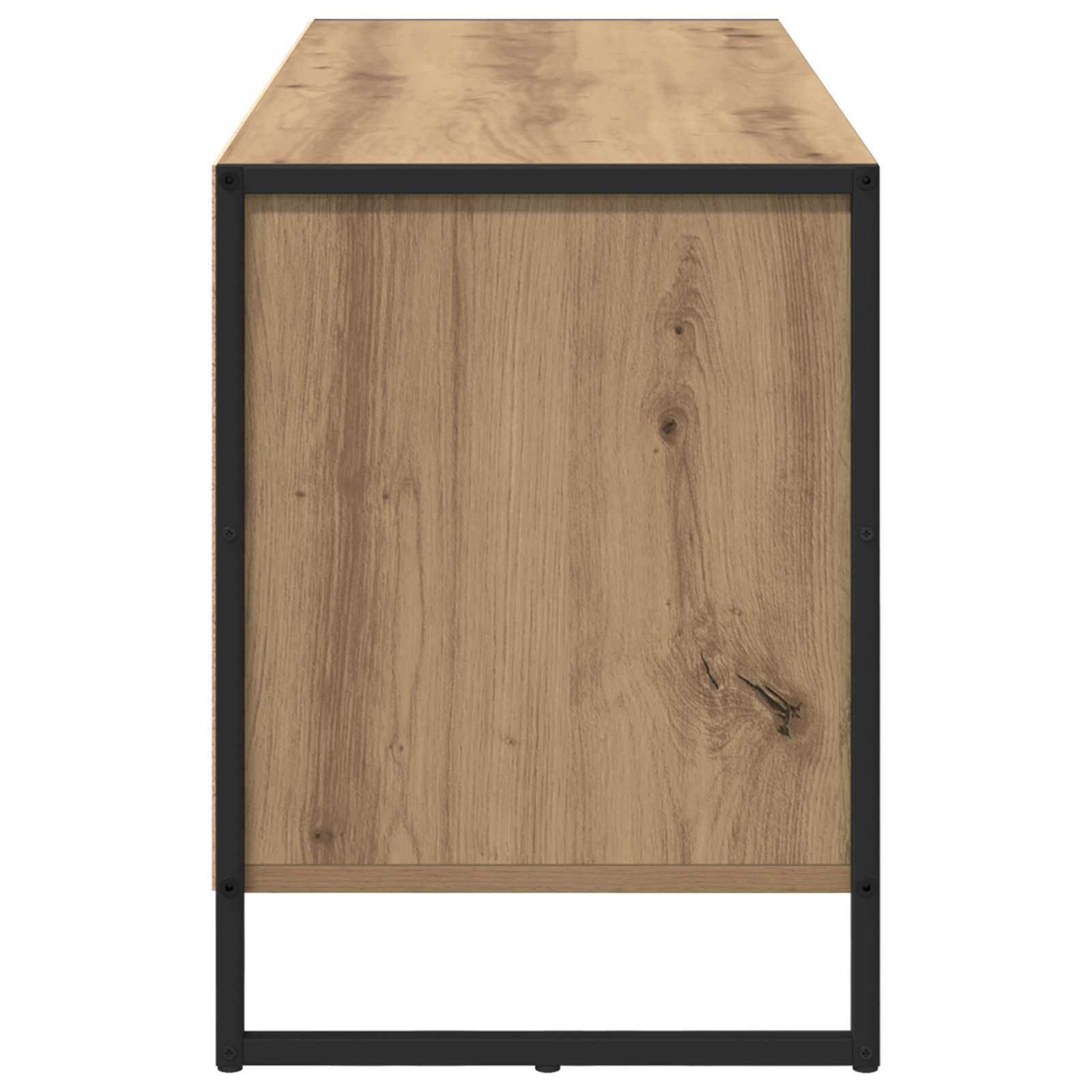 Cabinet TV Stejar artizanal 100 x 36 x 49.5 cm Lemn compozit — imaginea 7