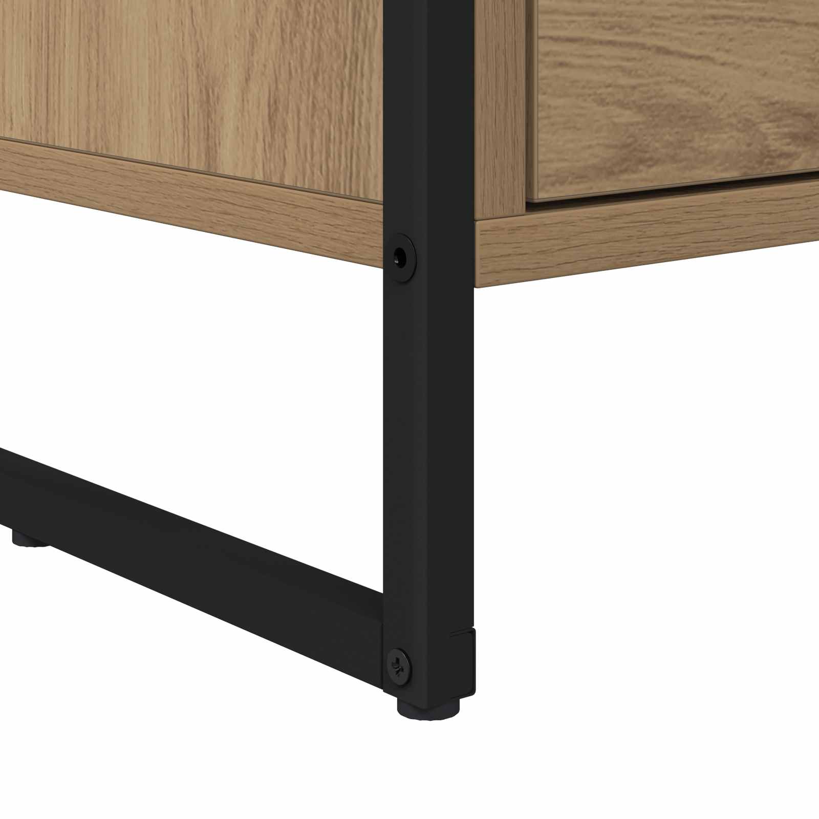 Cabinet TV Stejar artizanal 100 x 36 x 49.5 cm Lemn compozit — imaginea 10