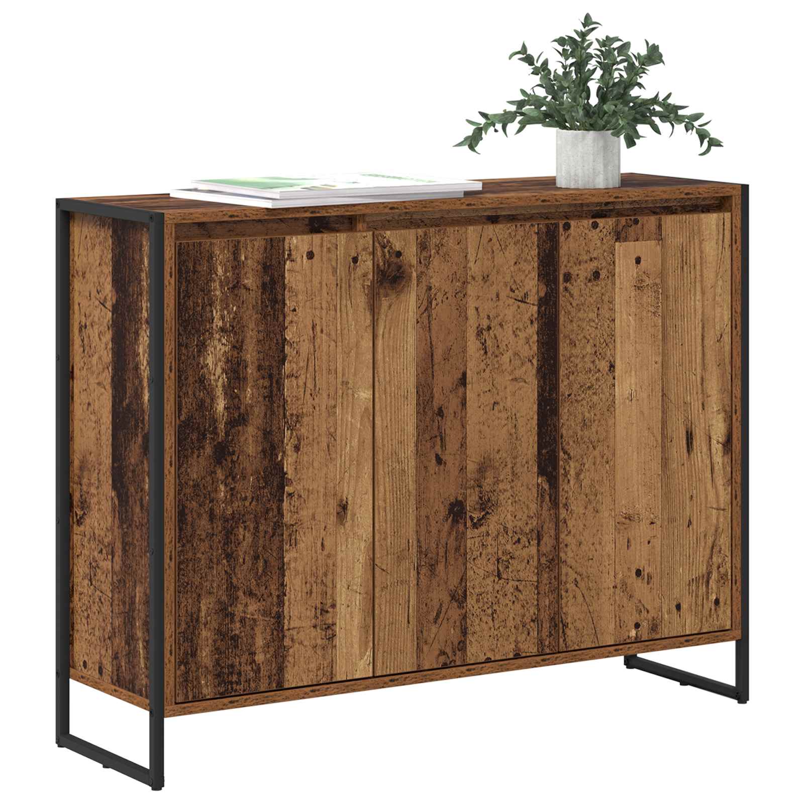 Dulap lateral Lemn Vechi 96,5 x 30 x 75 cm Lemn compozit — imaginea 3