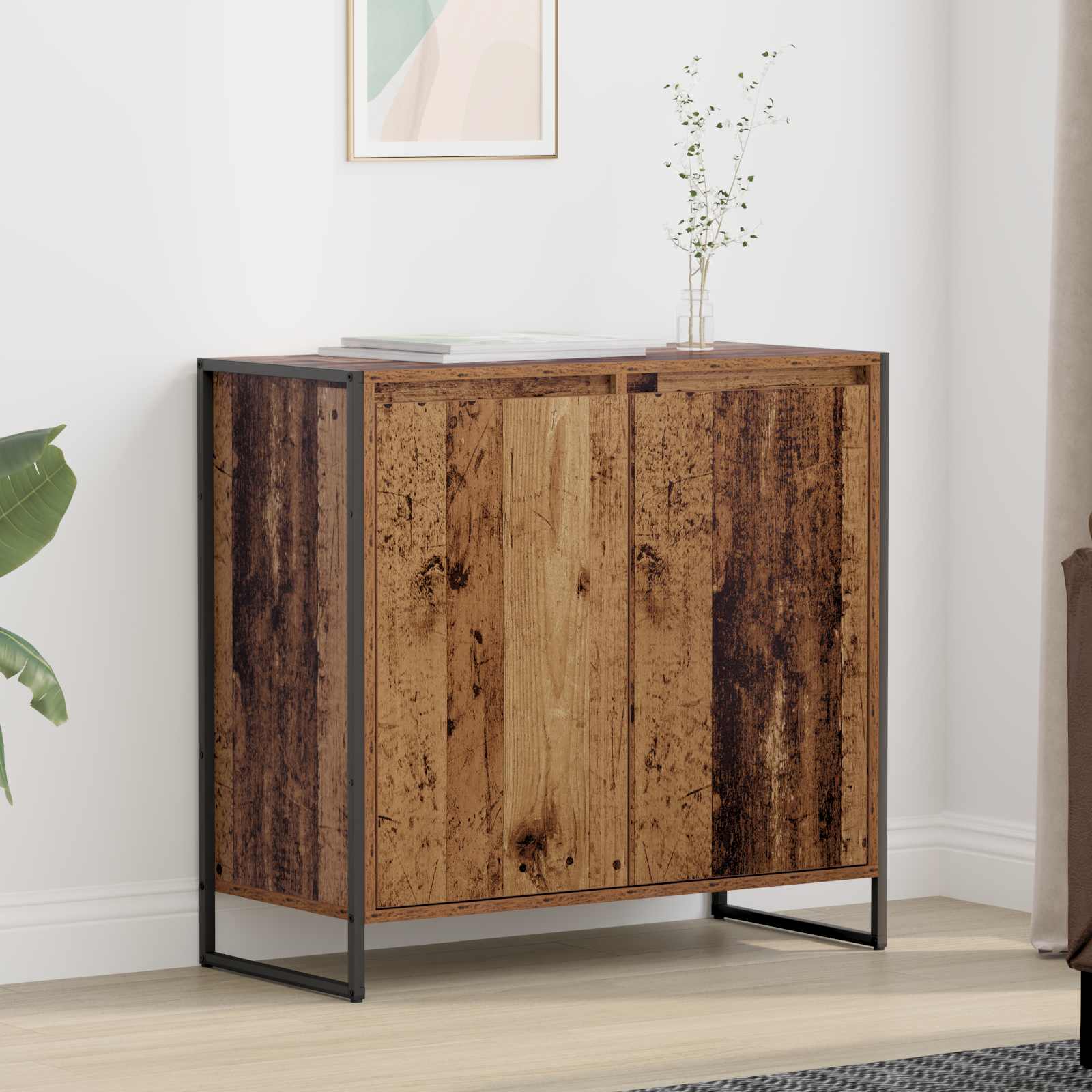 Dulap lateral Lemn Vechi 79 x 36 x 75 cm Lemn compozit — imaginea 2