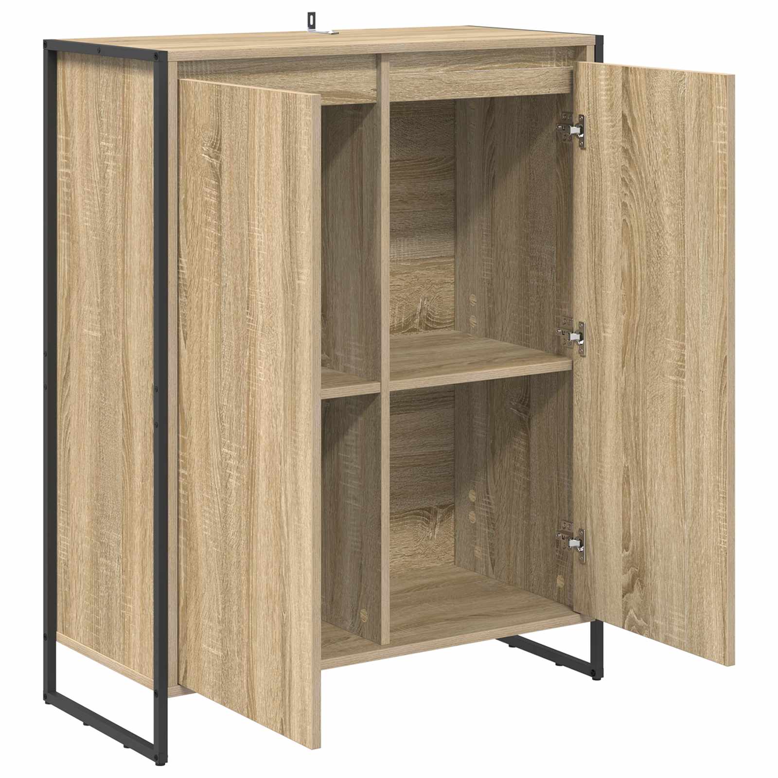 Dulap pentru pantofi Sonoma 79 x 36 x 100 cm Lemn compozit — imaginea 5