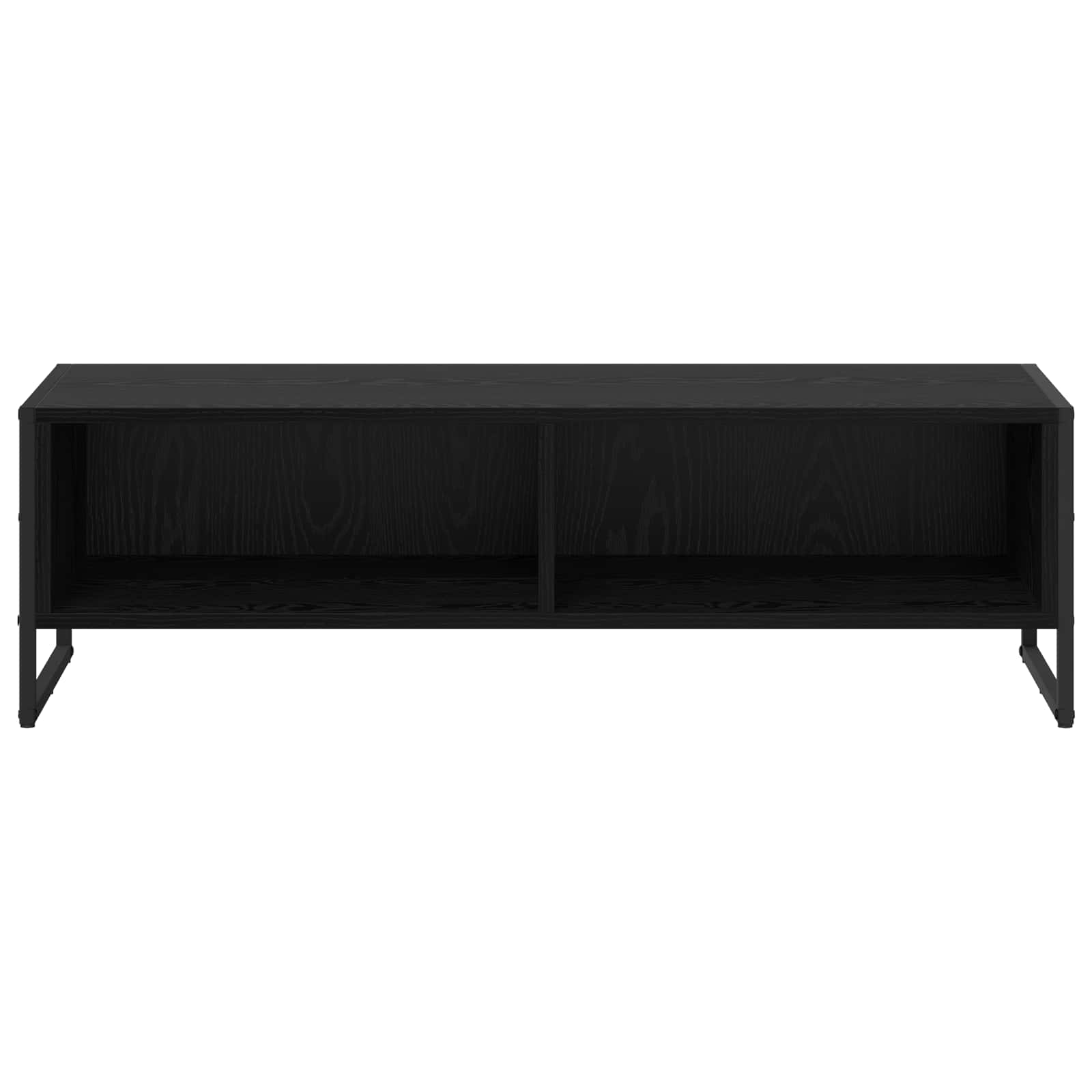 Cabinet TV Stejar Negru 100 x 36.5 x 30.5 cm Lemn compozit — imaginea 6