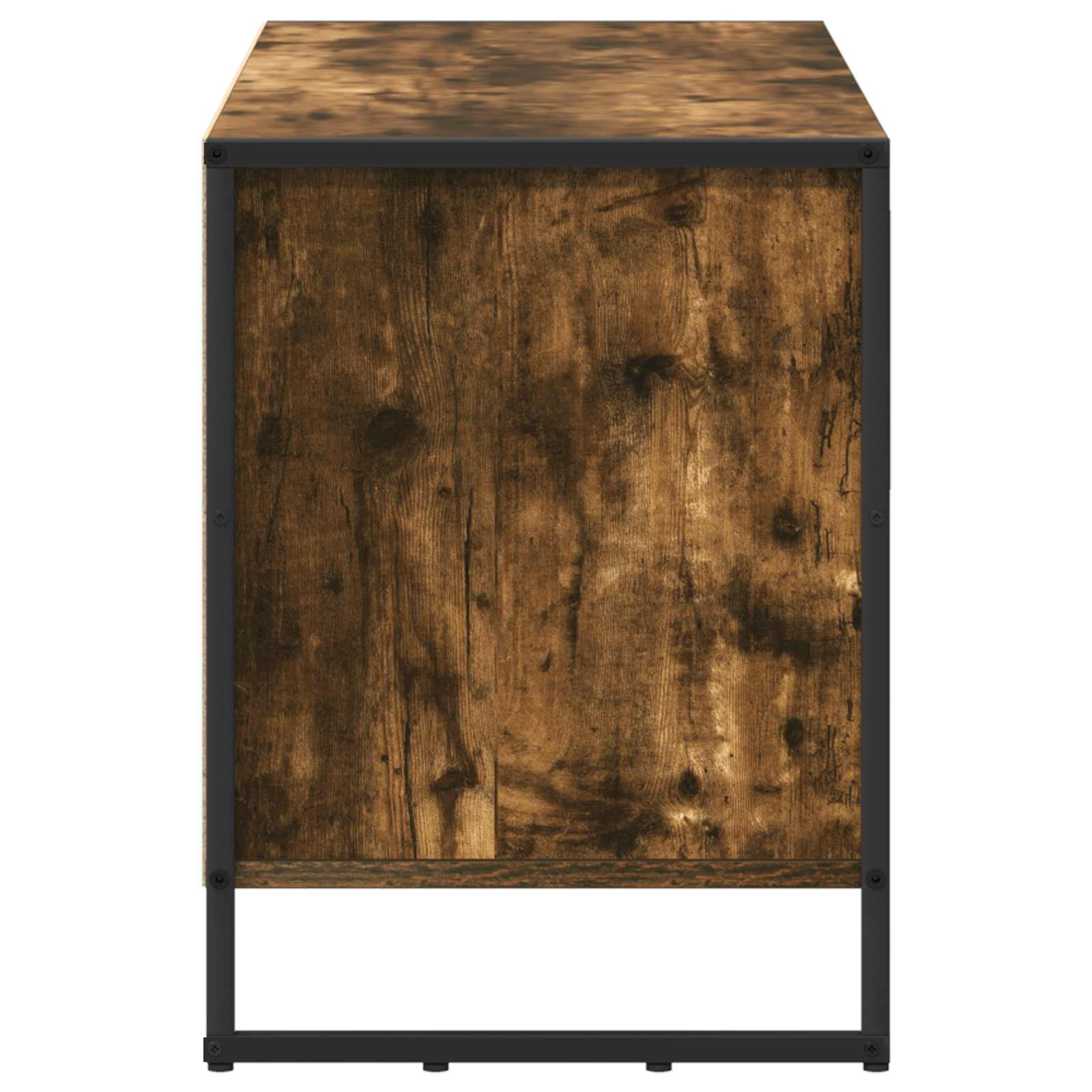 Cabinet TV Stejar fumuriu 100 x 36 x 49,5 cm Lemn compozit — imaginea 8