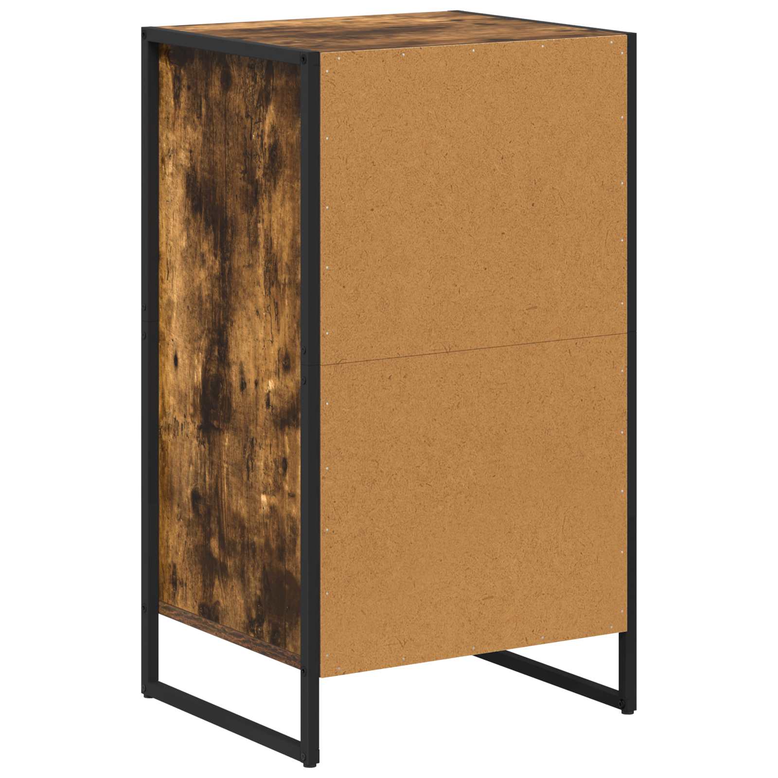 Bufet cu sertar Stejar fumuriu 81 x 36 x 150.5 cm Lemn compozit — imaginea 8